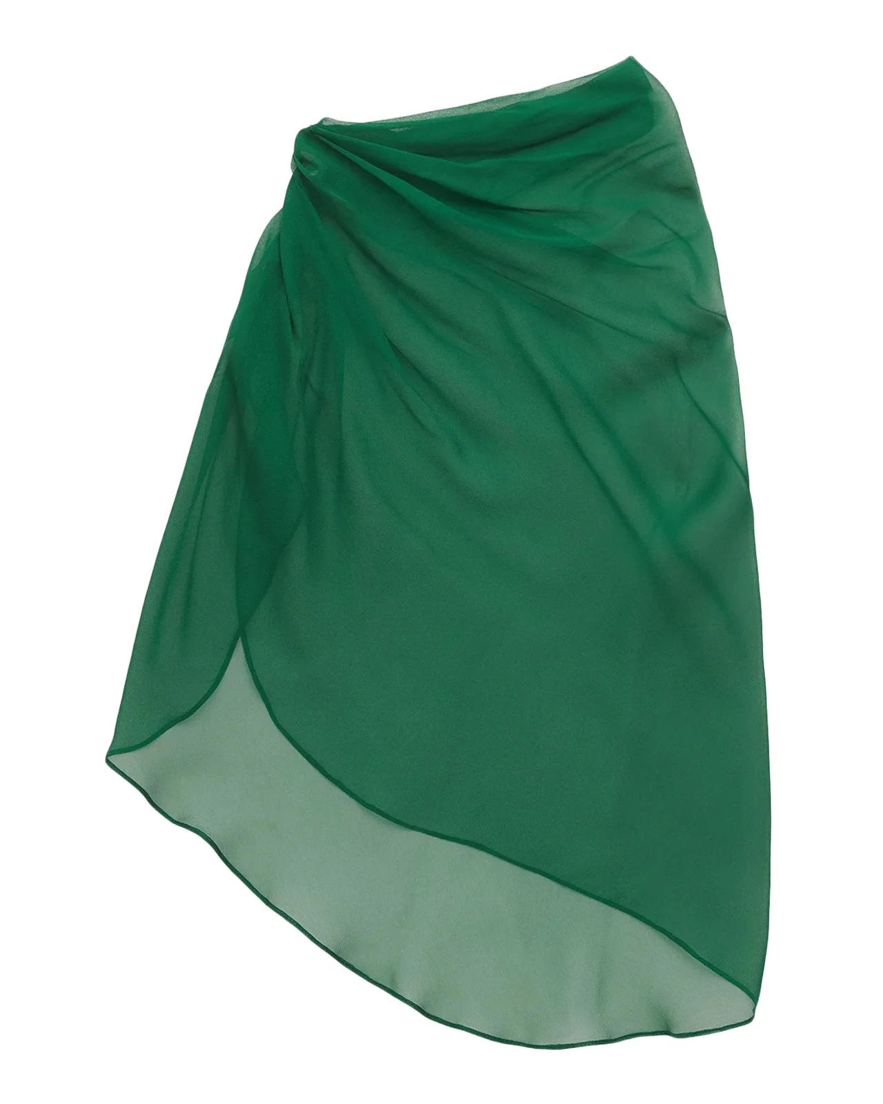 Silk Chiffon Capelet