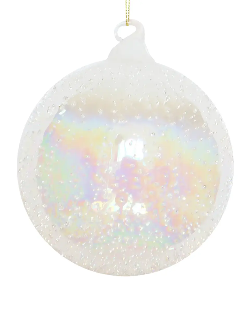 Winward Home x Jim Marvin 4.7" Beaded Glass Ball Christmas Ornament | Thumbnail 2 Winward Home x Jim Marvin 4.7" Beaded Glass Ball Christmas Ornament | Thumbnail 2