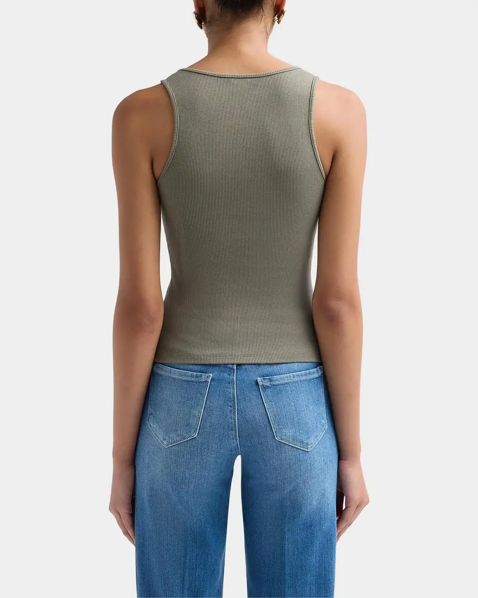 L'Agence Adira Scoop-Neck Tank Top | Thumbnail 3