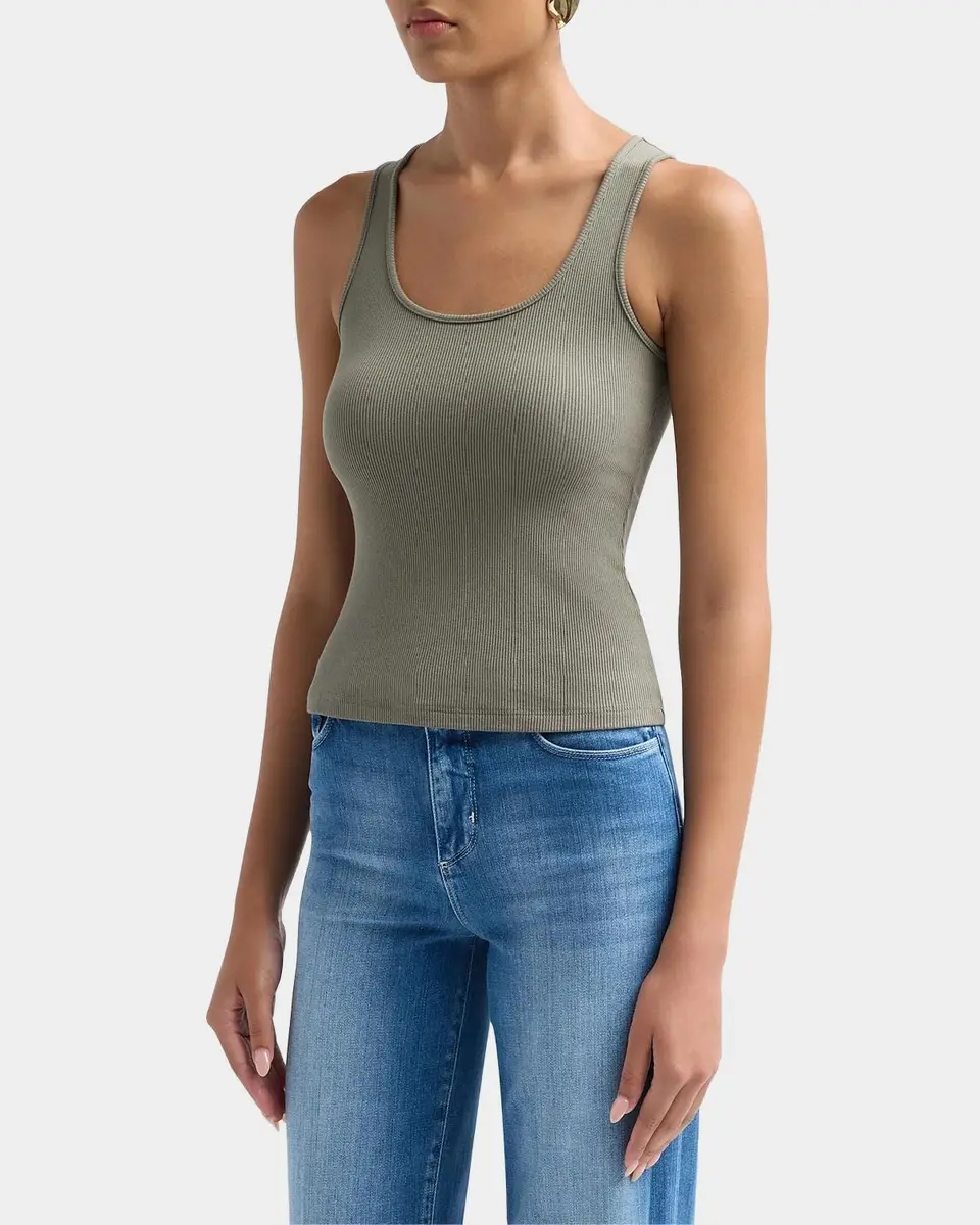 L'Agence Adira Scoop-Neck Tank Top | Thumbnail 4