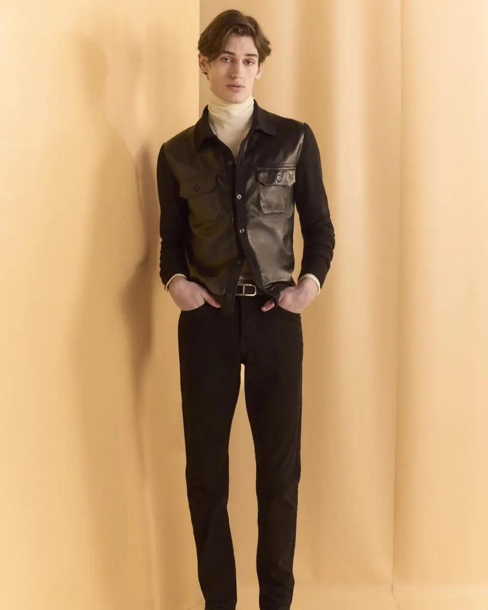 Tom Ford Men's Moleskin Slim-Fit Jeans | Thumbnail 3
