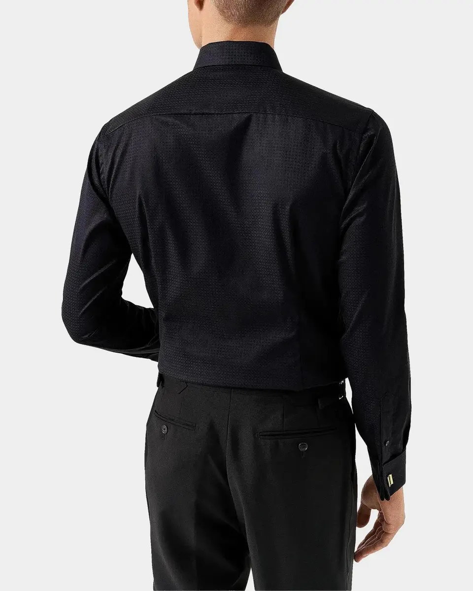 Eton Men's Geometric Jacquard Dress Shirt | Thumbnail 2