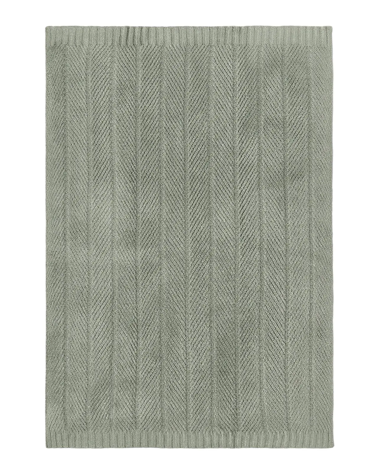 Barefoot Dreams Cozy Shine Herringbone Blanket