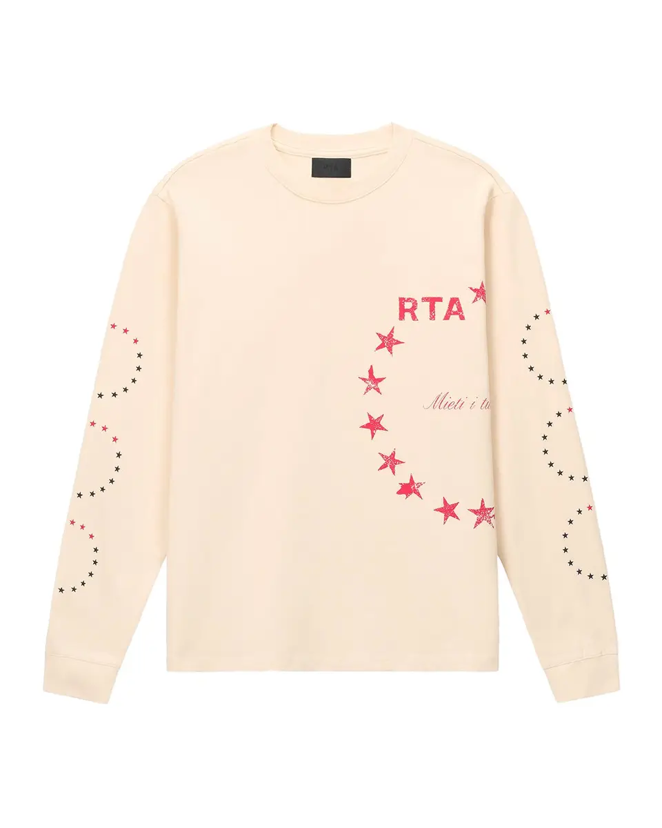 RTA Men's Star Wire Long-Sleeve T-Shirt | Thumbnail 3 RTA Men's Star Wire Long-Sleeve T-Shirt | Thumbnail 3