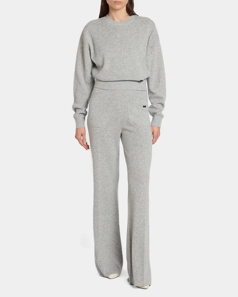 Victoria Beckham Wool-Blend Crewneck Sweater | Thumbnail 2 Victoria Beckham Wool-Blend Crewneck Sweater | Thumbnail 2