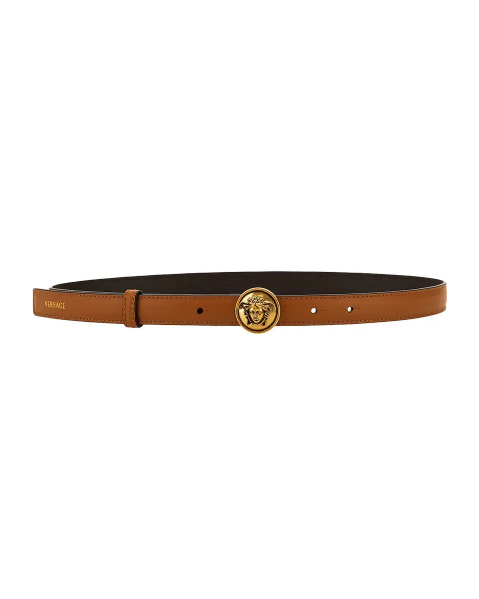 Versace Medusa Leather Belt | Thumbnail 3 Versace Medusa Leather Belt | Thumbnail 3