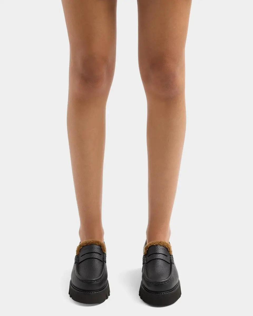 PEDRO GARCIA Sebas Shearling-Lined Leather Loafers | Thumbnail 2 PEDRO GARCIA Sebas Shearling-Lined Leather Loafers | Thumbnail 2