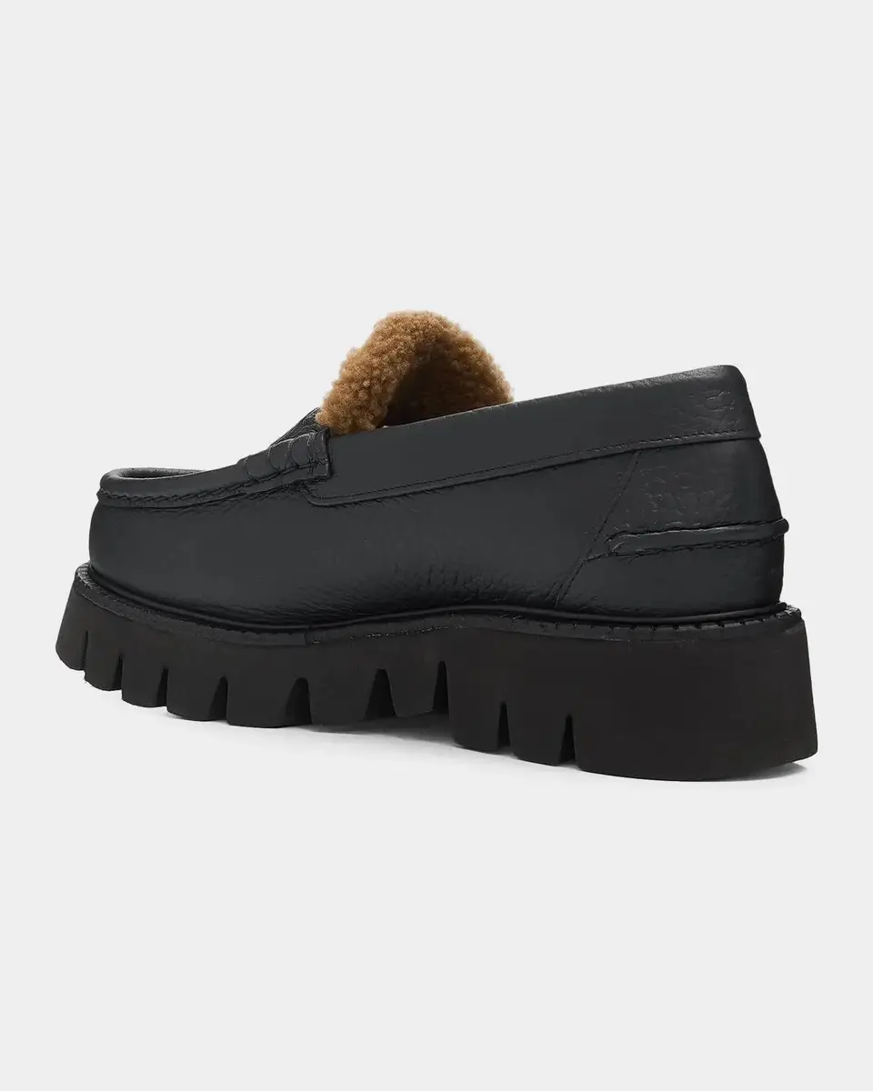 PEDRO GARCIA Sebas Shearling-Lined Leather Loafers | Thumbnail 3 PEDRO GARCIA Sebas Shearling-Lined Leather Loafers | Thumbnail 3