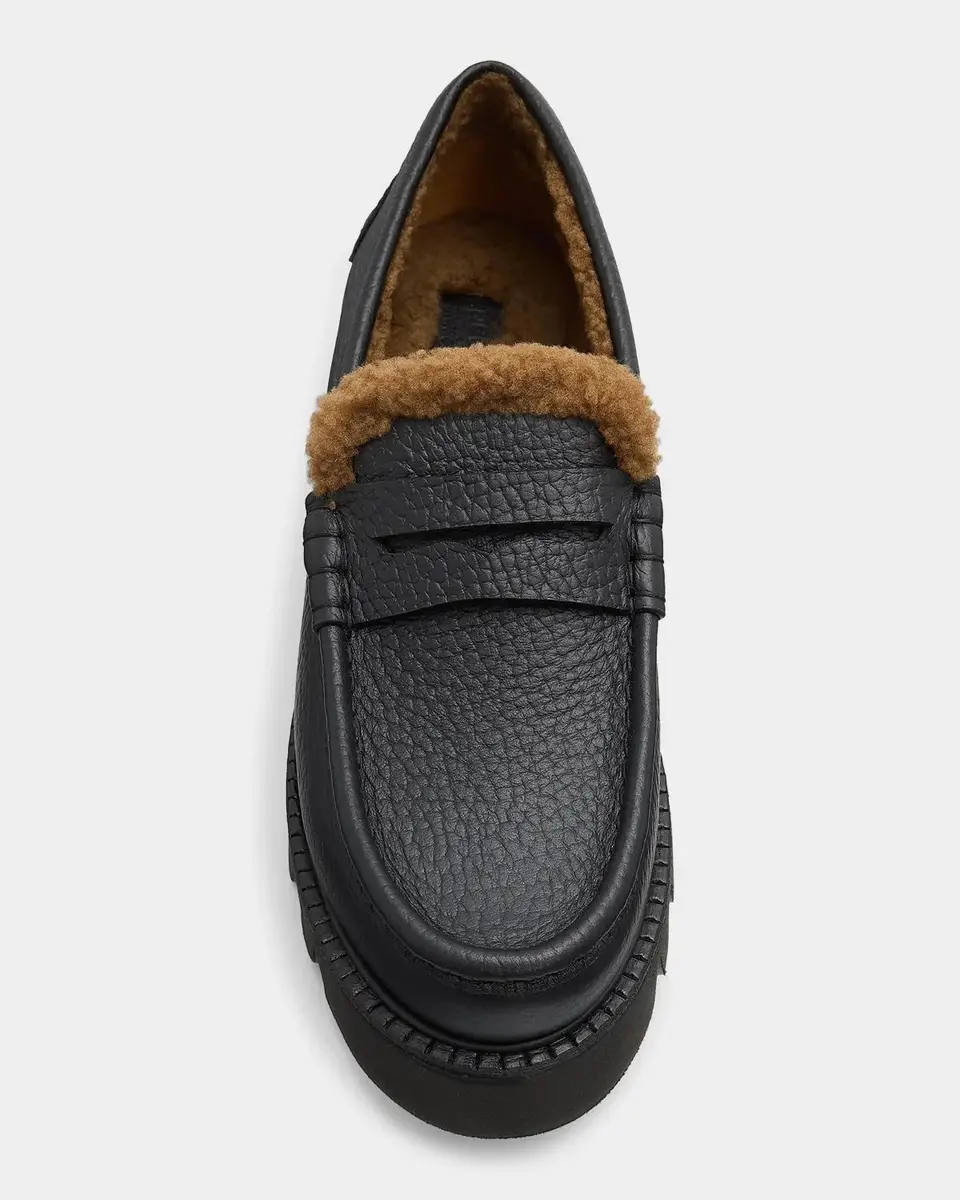 PEDRO GARCIA Sebas Shearling-Lined Leather Loafers | Thumbnail 5 PEDRO GARCIA Sebas Shearling-Lined Leather Loafers | Thumbnail 5