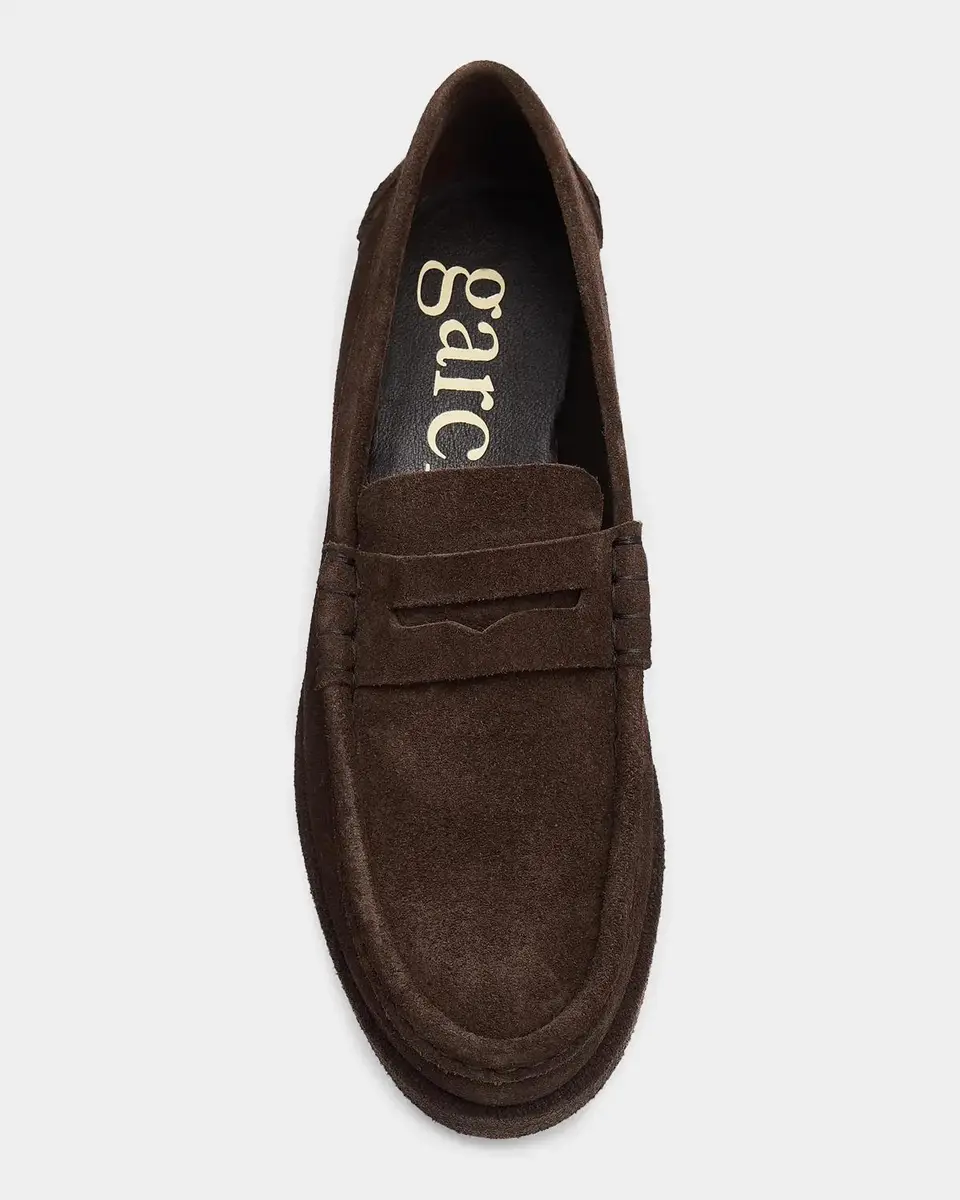 PEDRO GARCIA Sergia Suede Penny Loafers | Thumbnail 5 PEDRO GARCIA Sergia Suede Penny Loafers | Thumbnail 5