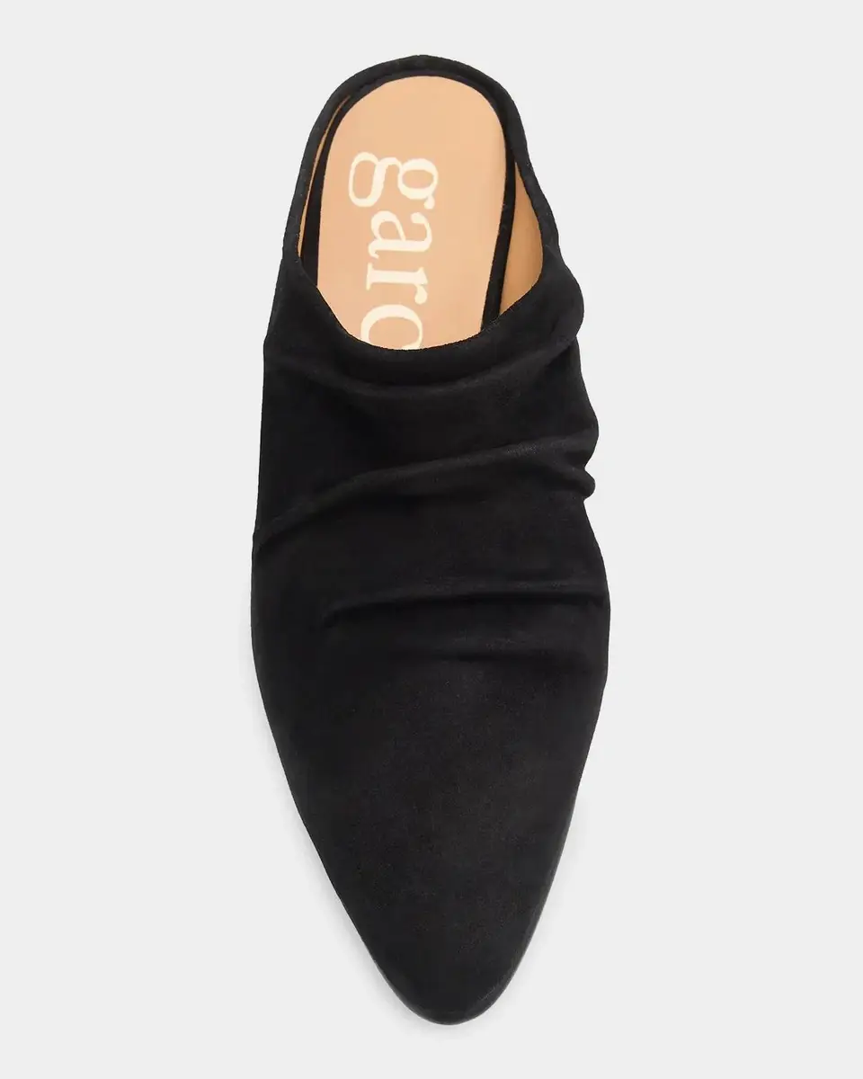 PEDRO GARCIA Helenka 30MM Ruched Suede Mules | Thumbnail 5