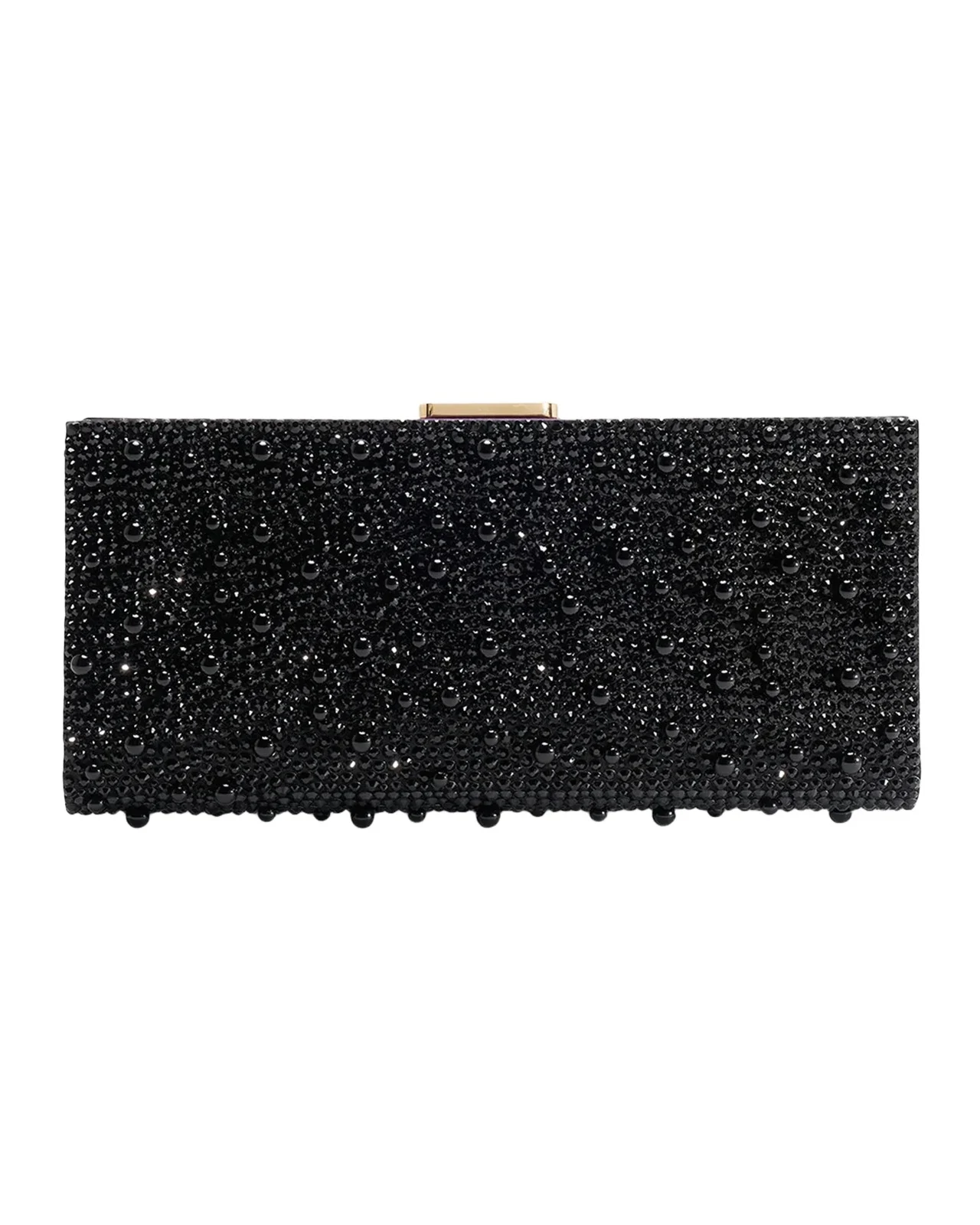Carolina Herrera Pats Beaded Crystal Clutch Bag