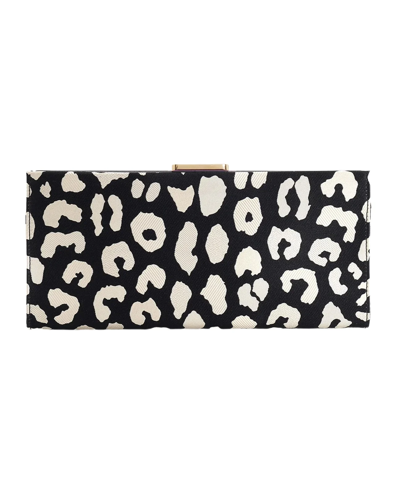 Carolina Herrera Pats Animal Jacquard Clutch Bag