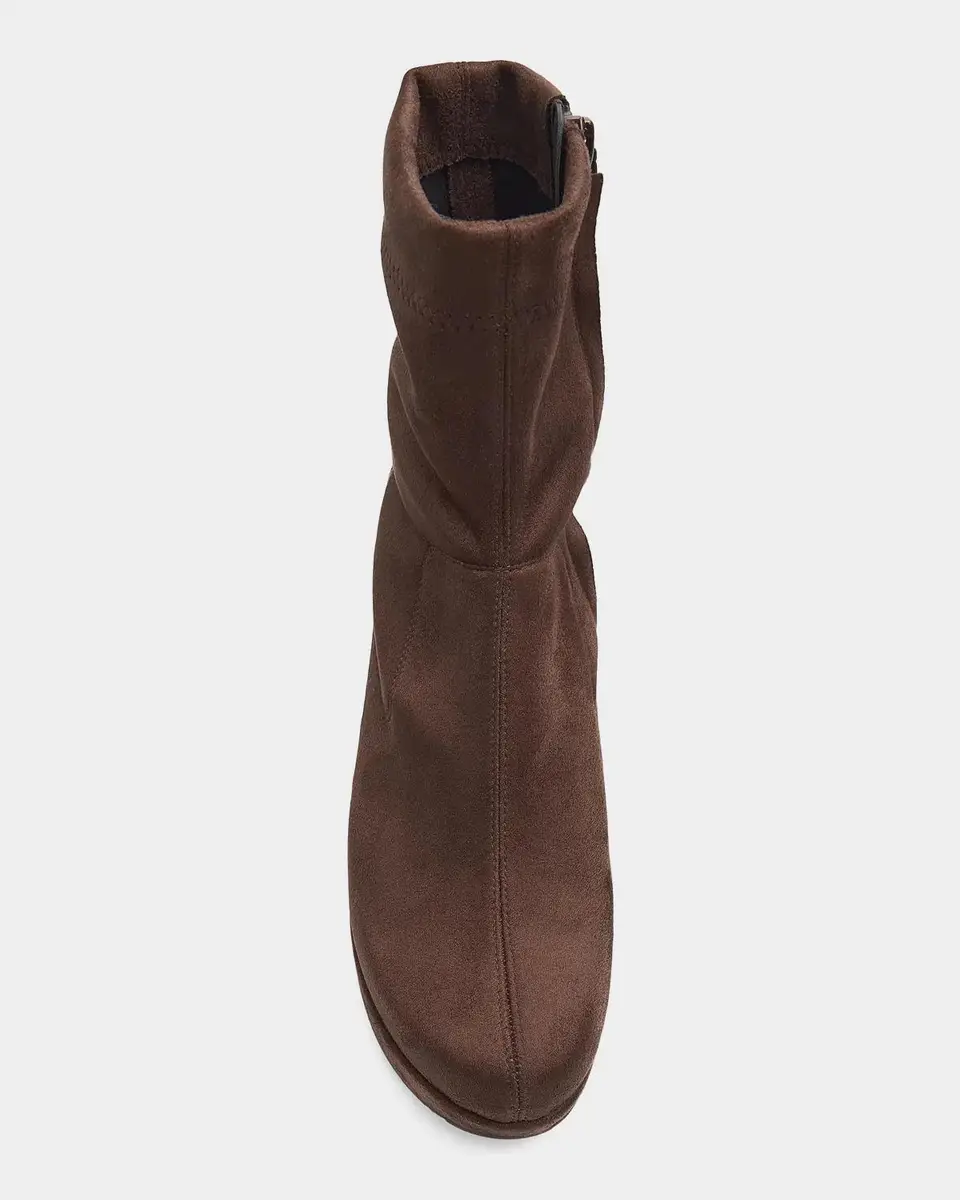 PEDRO GARCIA Aliana 65MM Suede Wedge Sock Boots | Thumbnail 5 PEDRO GARCIA Aliana 65MM Suede Wedge Sock Boots | Thumbnail 5