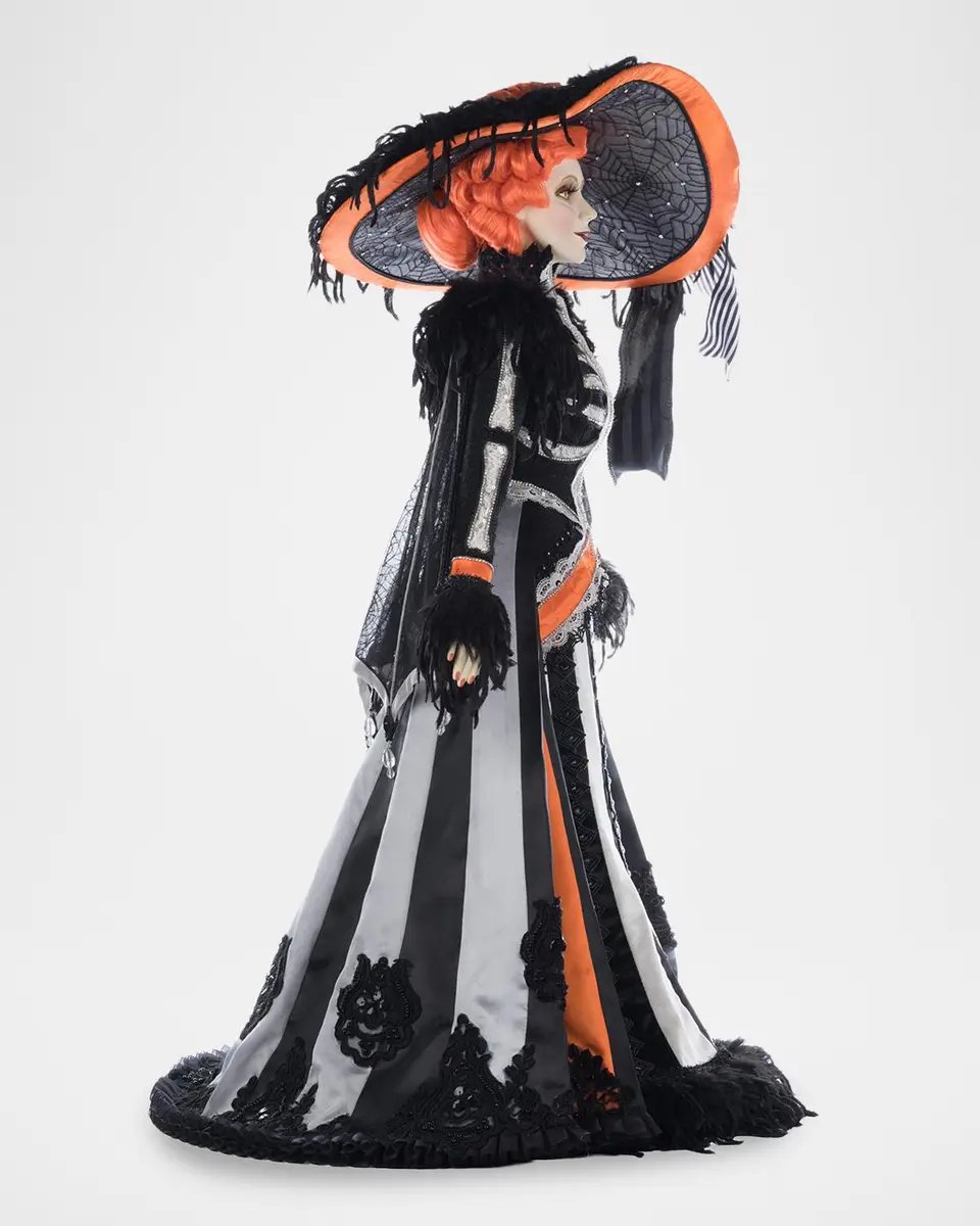 Katherine 's Collection Mrs. Macabre Doll Halloween Decor | Thumbnail 2 Katherine 's Collection Mrs. Macabre Doll Halloween Decor | Thumbnail 2