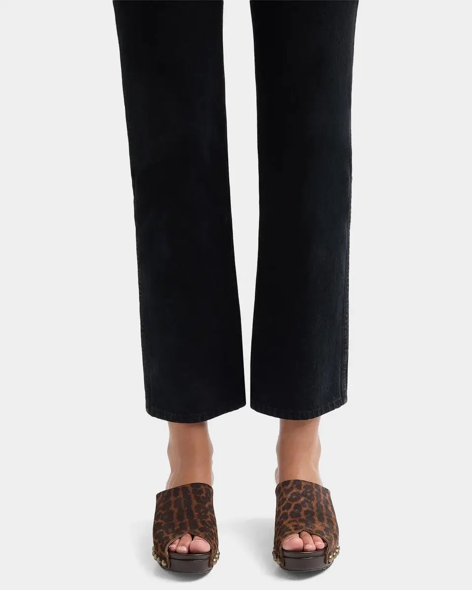 PEDRO GARCIA Nain 65MM Studded Leopard-Printed Suede Clogs | Thumbnail 2