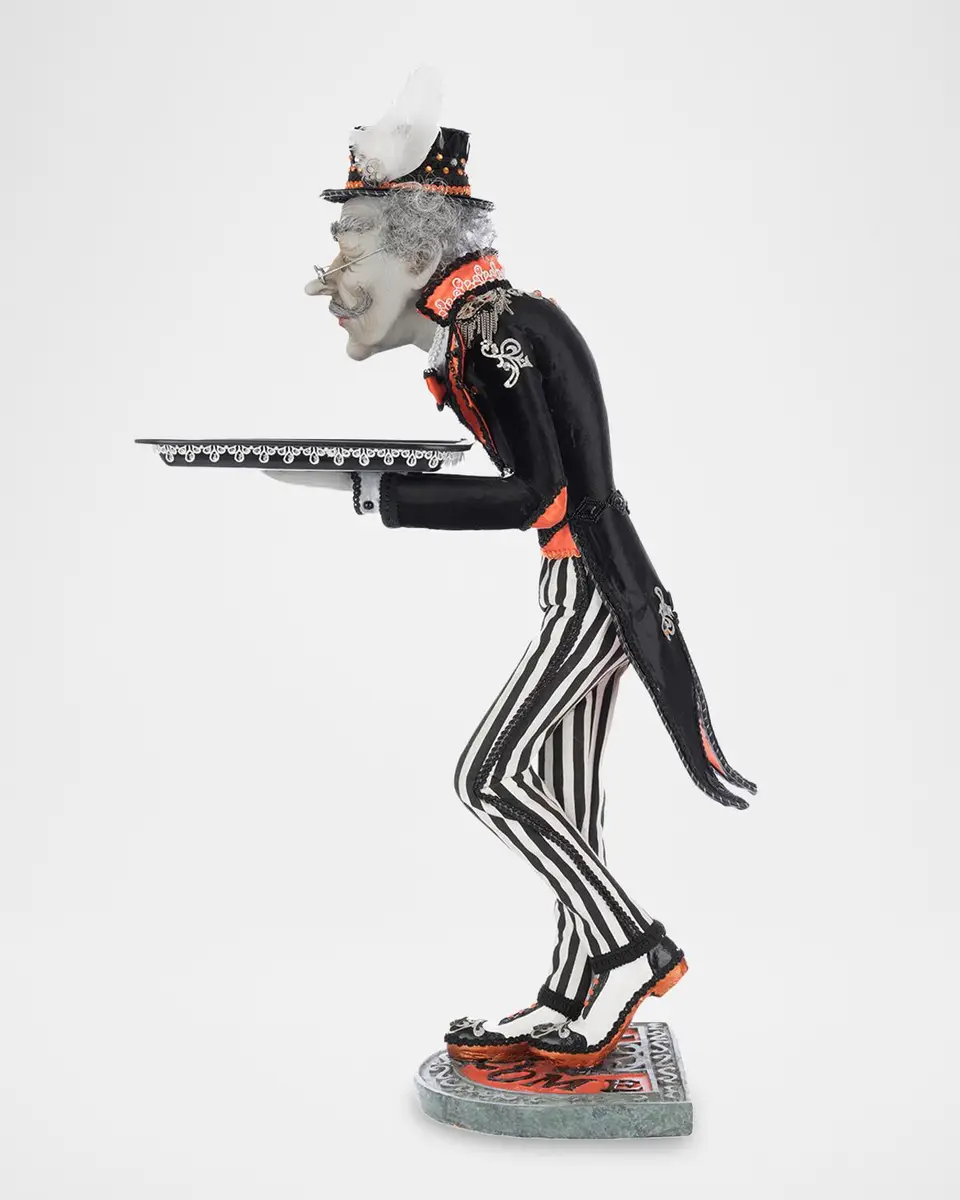 Katherine 's Collection Bartholomew the Butler Server Halloween Decor | Thumbnail 3 Katherine 's Collection Bartholomew the Butler Server Halloween Decor | Thumbnail 3