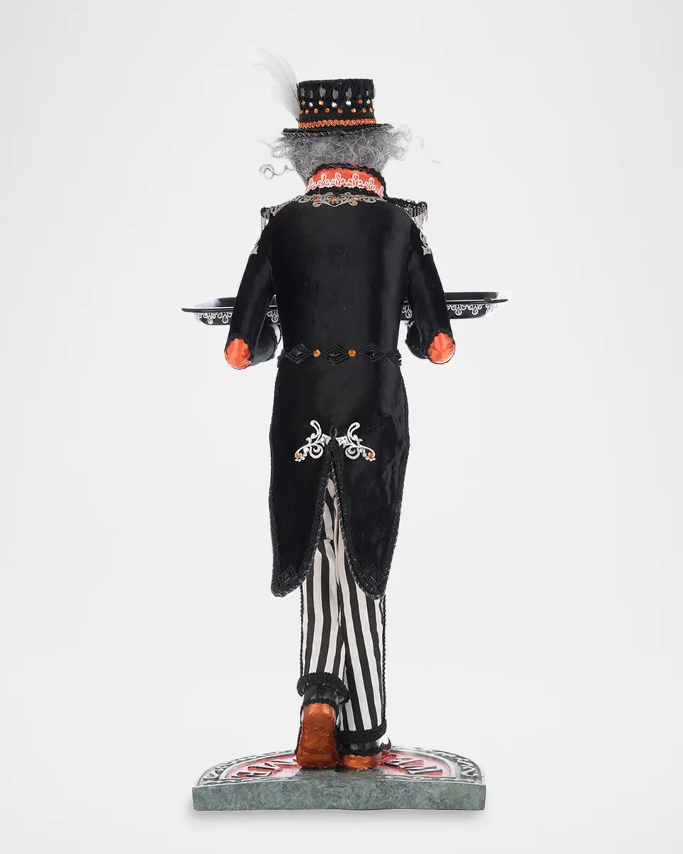 Katherine 's Collection Bartholomew the Butler Server Halloween Decor | Thumbnail 4 Katherine 's Collection Bartholomew the Butler Server Halloween Decor | Thumbnail 4