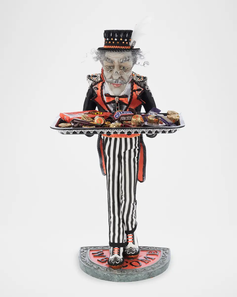 Katherine 's Collection Bartholomew the Butler Server Halloween Decor | Thumbnail 5 Katherine 's Collection Bartholomew the Butler Server Halloween Decor | Thumbnail 5