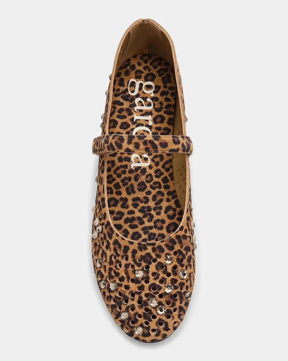 PEDRO GARCIA Anica Leopard Print Suede Mary Janes | Thumbnail 5 PEDRO GARCIA Anica Leopard Print Suede Mary Janes | Thumbnail 5