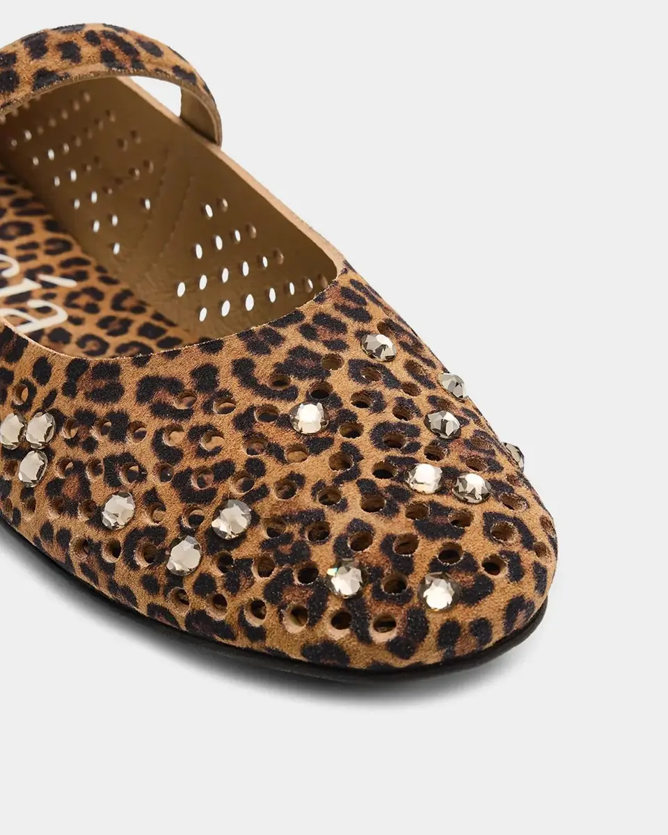 PEDRO GARCIA Anica Leopard Print Suede Mary Janes | Thumbnail 6 PEDRO GARCIA Anica Leopard Print Suede Mary Janes | Thumbnail 6