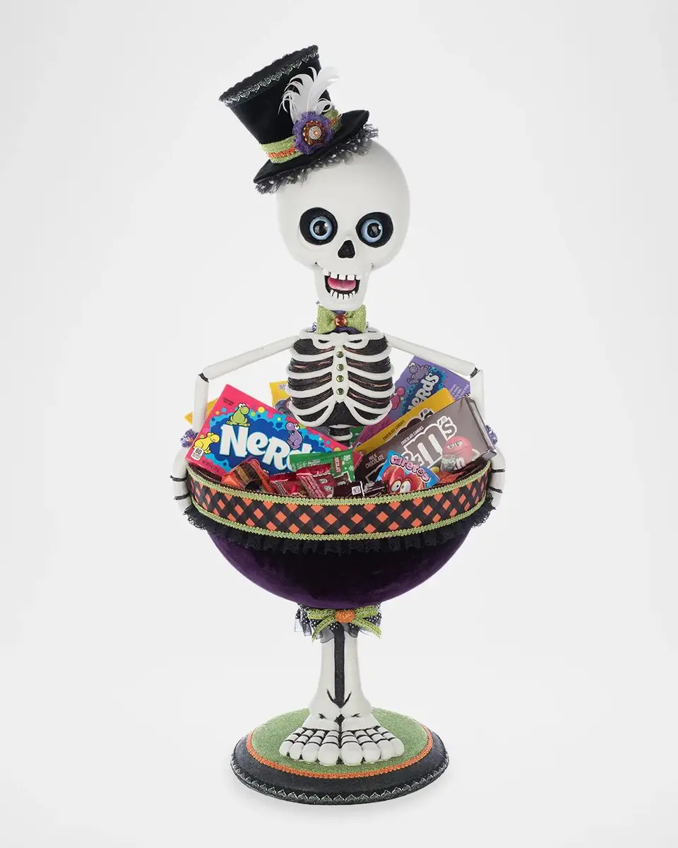 Katherine 's Collection Billy Bones Thorton Halloween Candy Bowl | Thumbnail 5 Katherine 's Collection Billy Bones Thorton Halloween Candy Bowl | Thumbnail 5