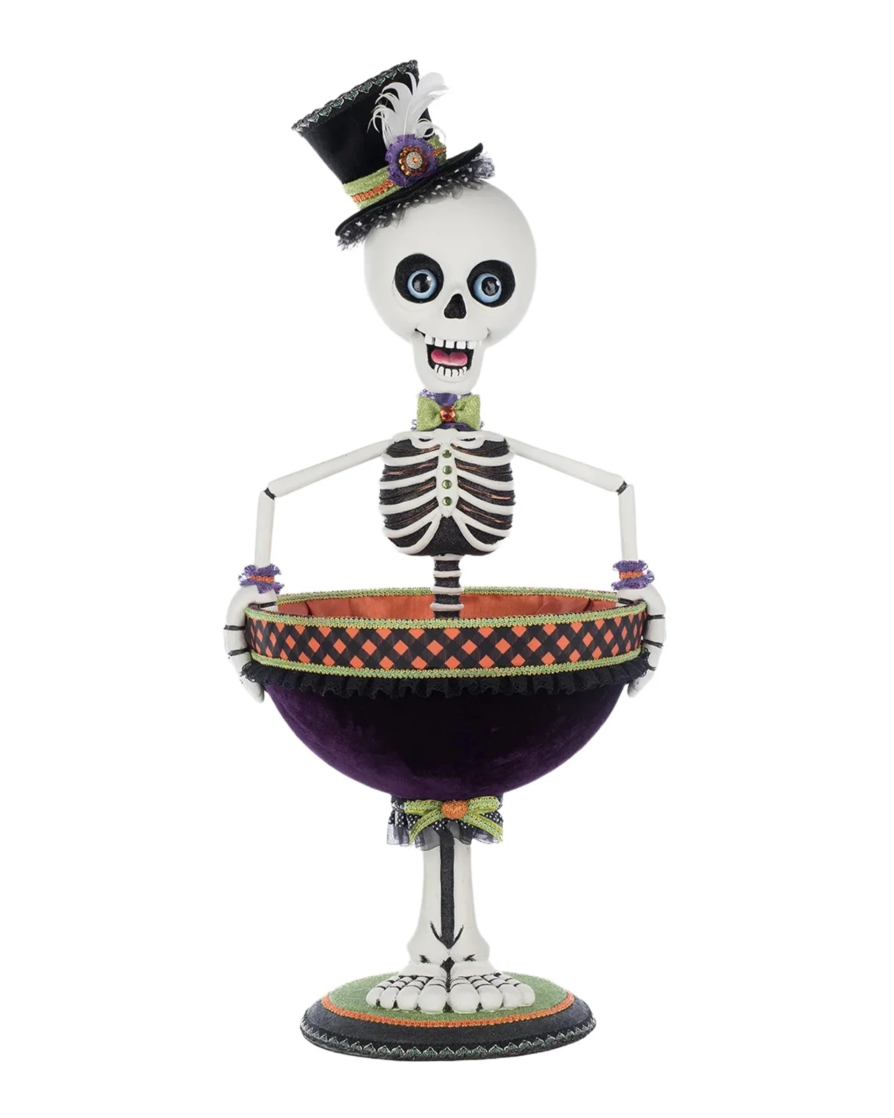 Katherine 's Collection Billy Bones Thorton Halloween Candy Bowl