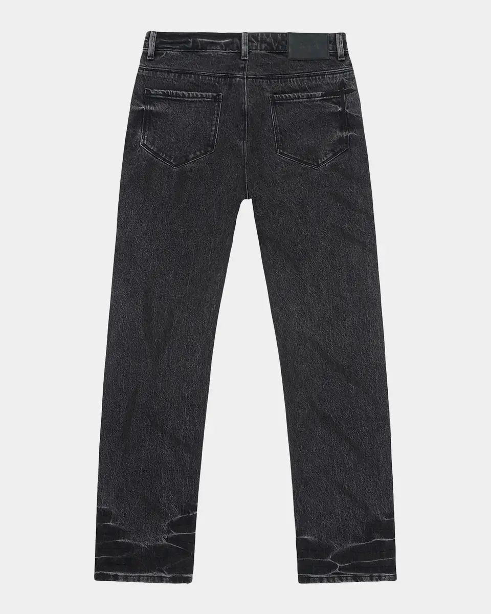RTA Men's Haru Grey-Wash Slim Fit Jeans | Thumbnail 2 RTA Men's Haru Grey-Wash Slim Fit Jeans | Thumbnail 2
