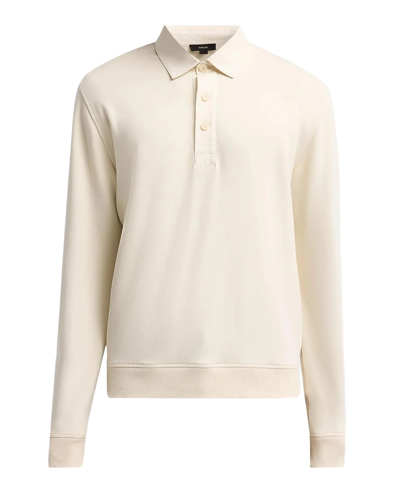 Men's French Terry Polo Sweatshirt Men's French Terry Polo Sweatshirt