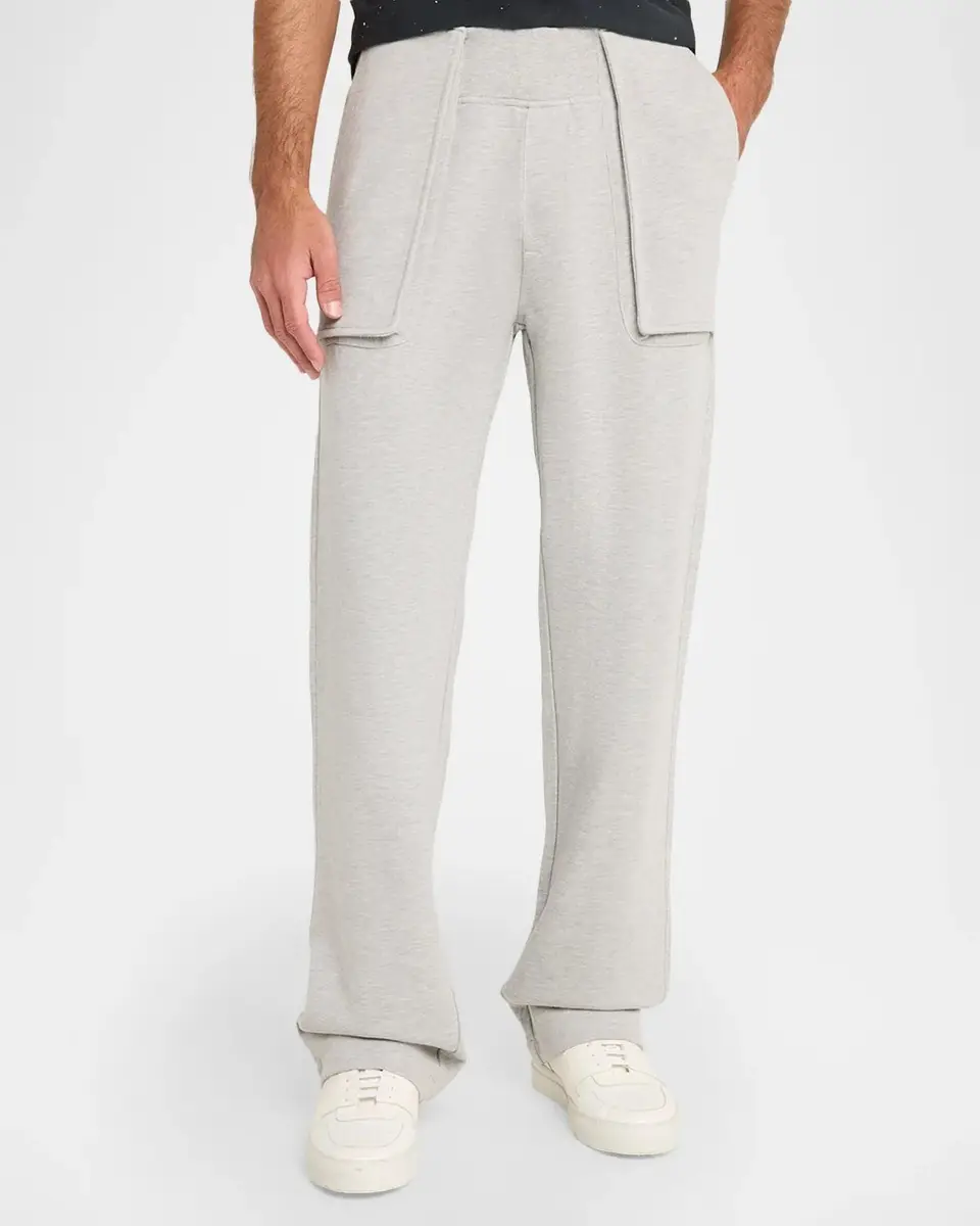 Hudson Men's Straight-Leg Oversized Pocket Sweatpants | Thumbnail 4