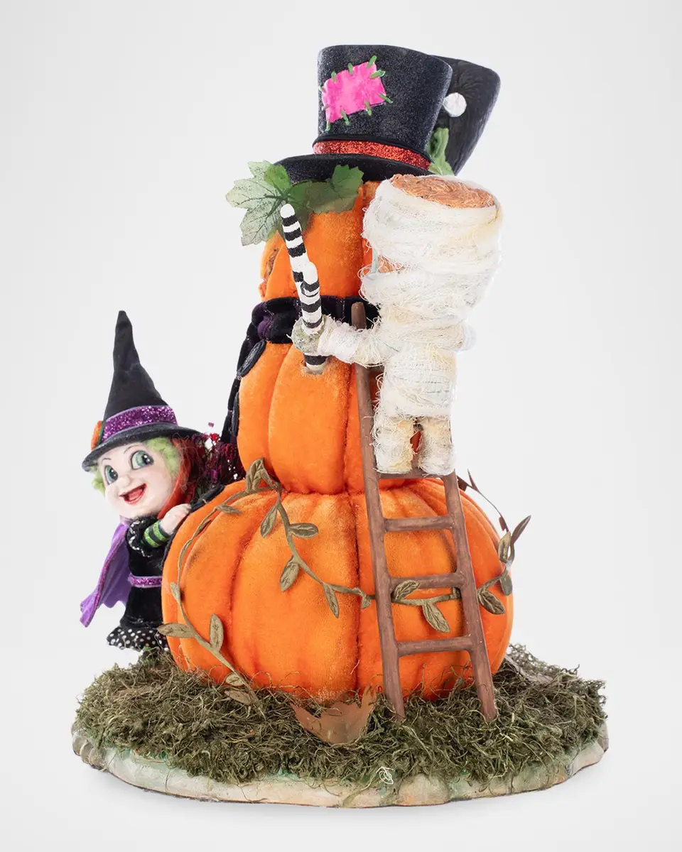 Katherine 's Collection Ghouls Building Pumpkin Man Tabletop Decor | Thumbnail 3