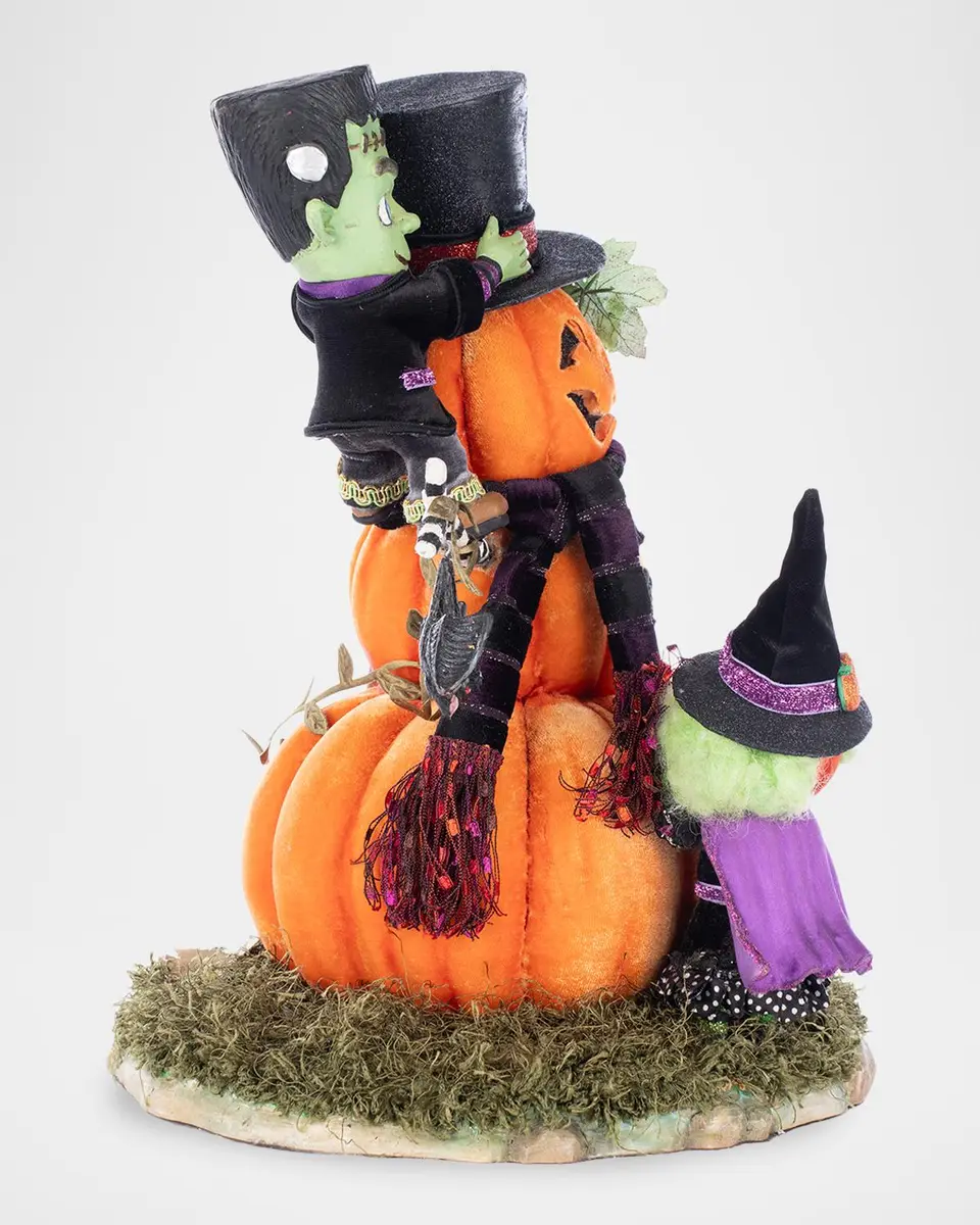 Katherine 's Collection Ghouls Building Pumpkin Man Tabletop Decor | Thumbnail 4