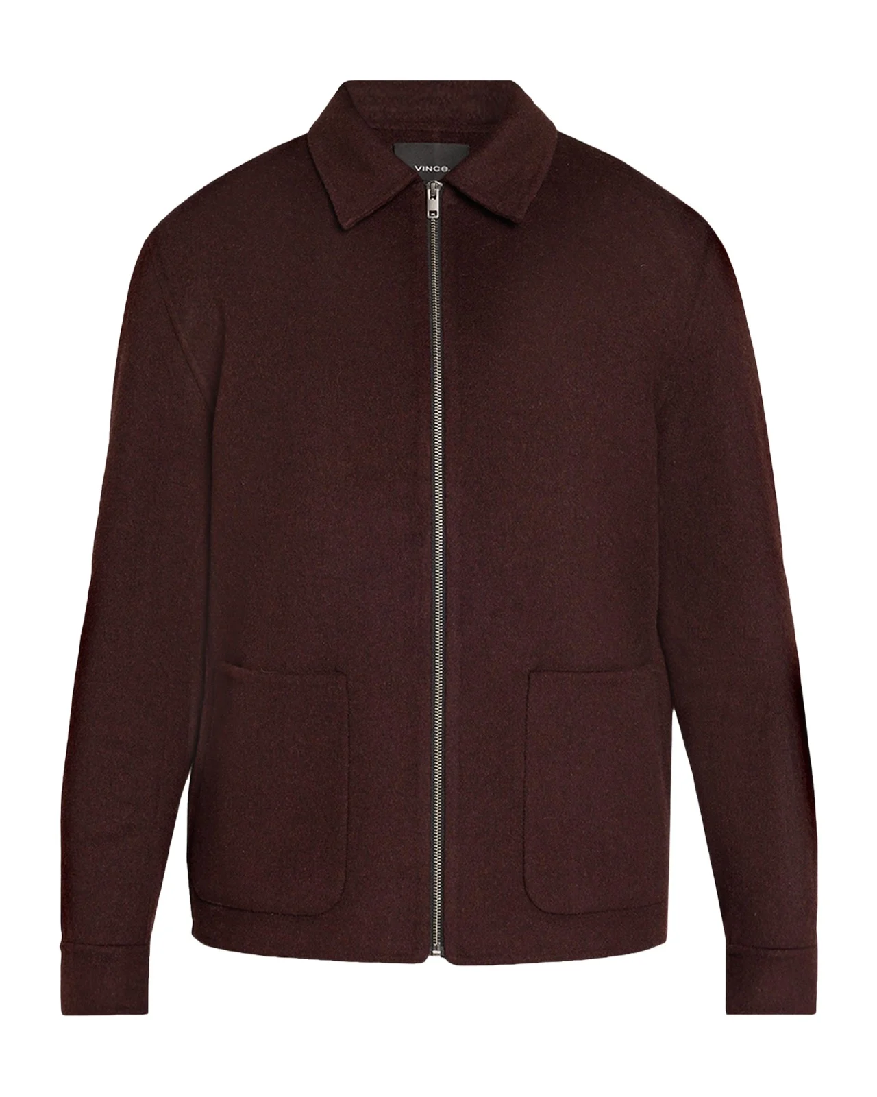 Men's Splittable Wool Blend Full-Zip Jacket