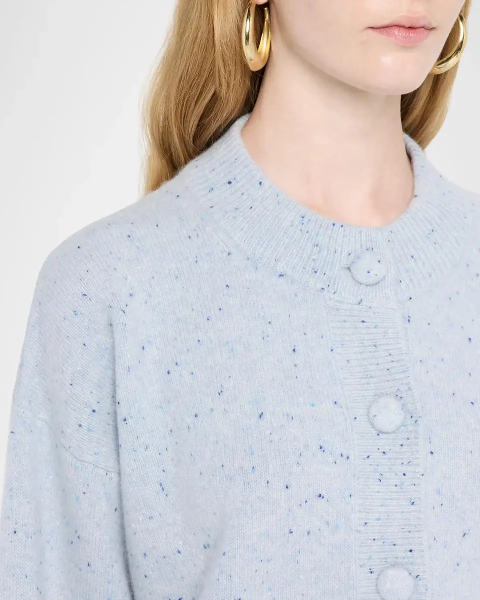Frame The Lightweight Cashmere Crewneck Cardigan | Thumbnail 5