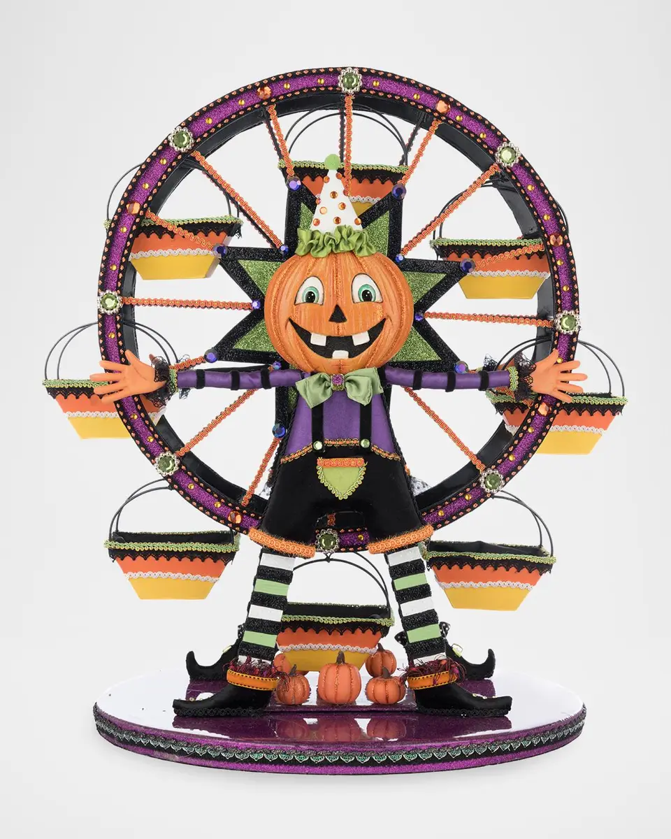 Katherine 's Collection Pumpkin Ferris Wheel Cupcake Holder | Thumbnail 3 Katherine 's Collection Pumpkin Ferris Wheel Cupcake Holder | Thumbnail 3