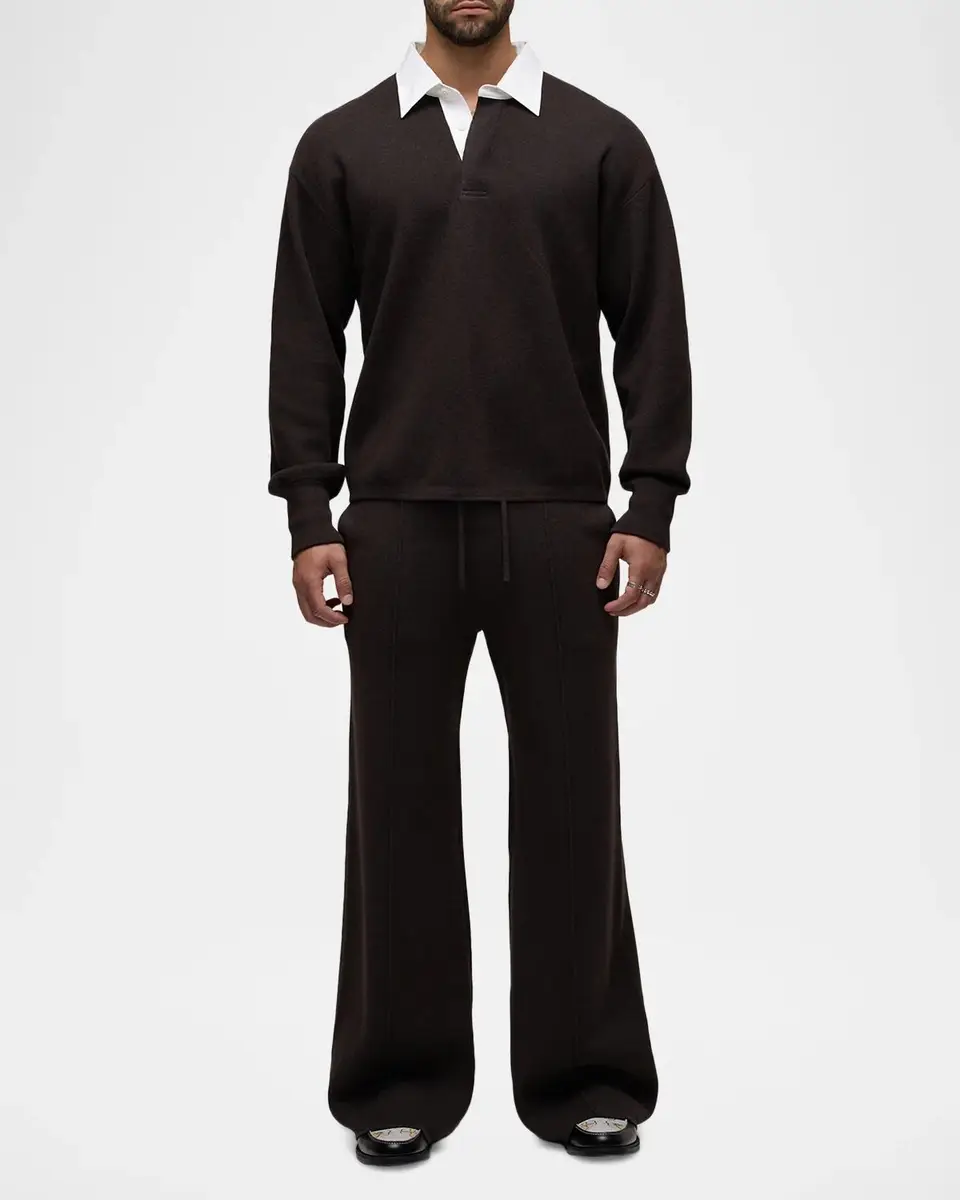Hudson Men's Foldout Cotton-Cashmere Pants | Thumbnail 2