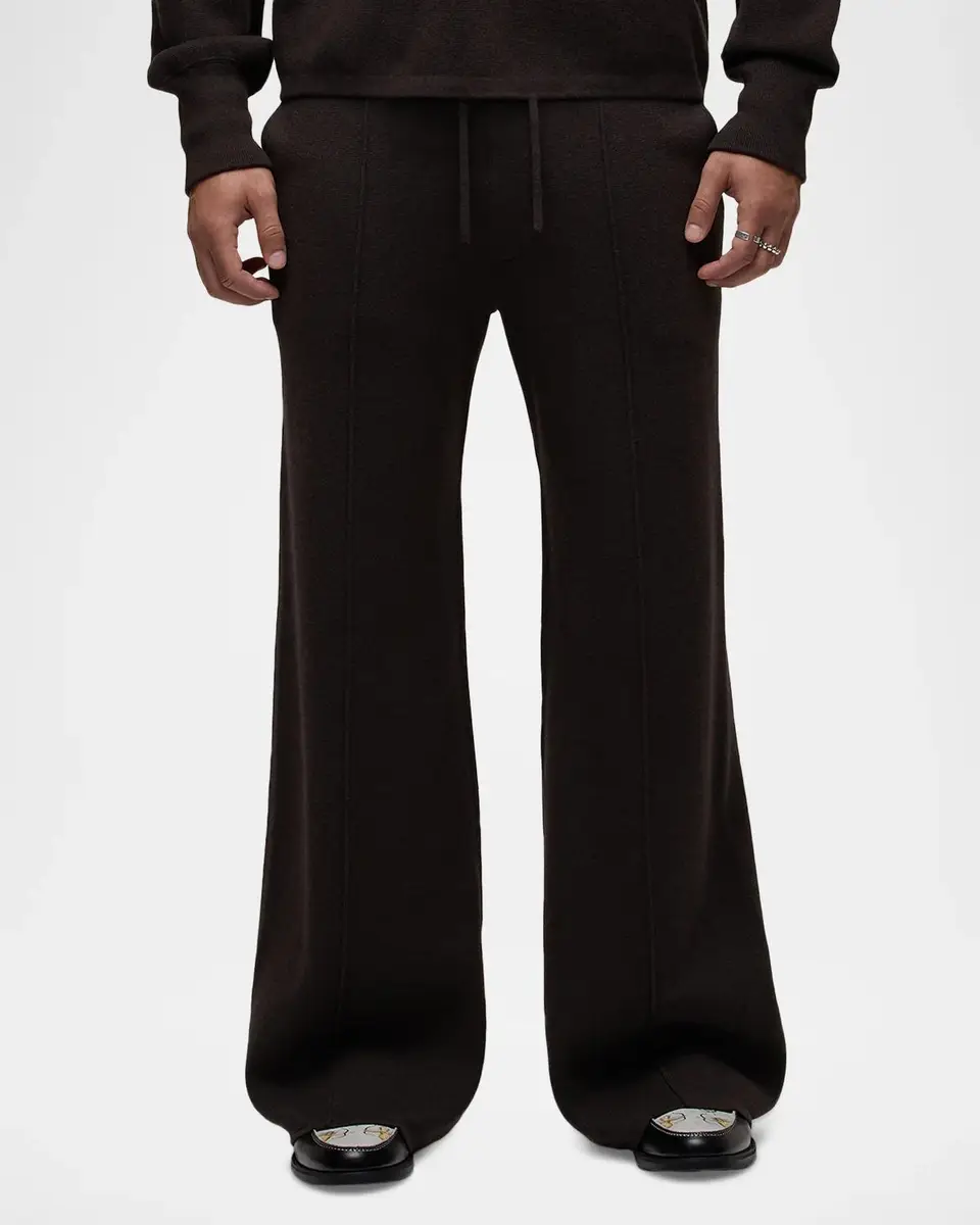 Hudson Men's Foldout Cotton-Cashmere Pants | Thumbnail 4