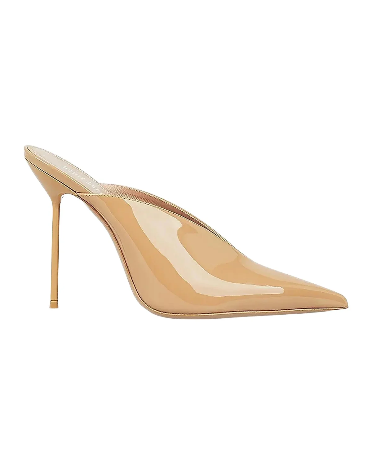 Lidia 105MM Patent Leather Mules Lidia 105MM Patent Leather Mules