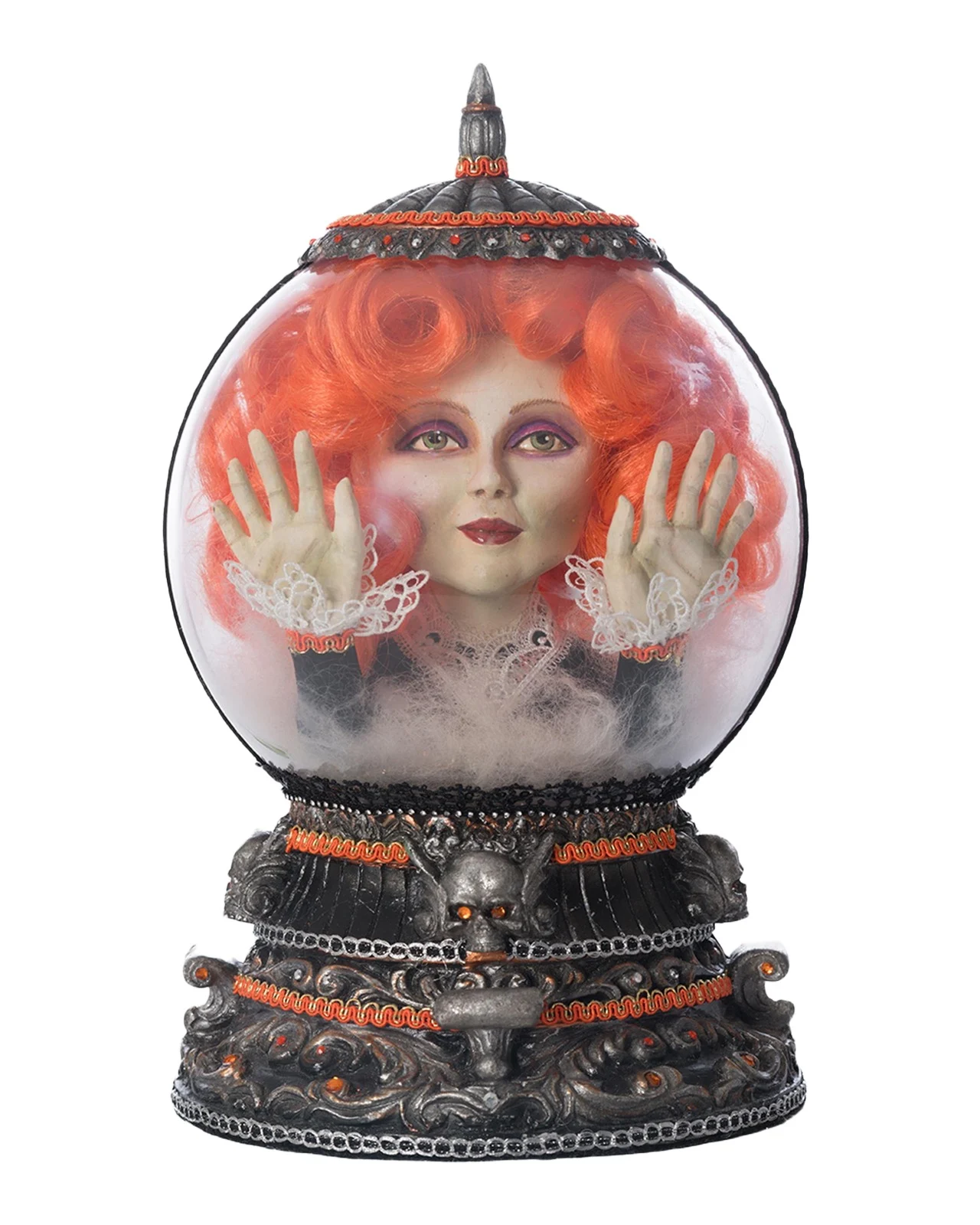 Katherine 's Collection Head in a Crystal Ball Halloween Decor