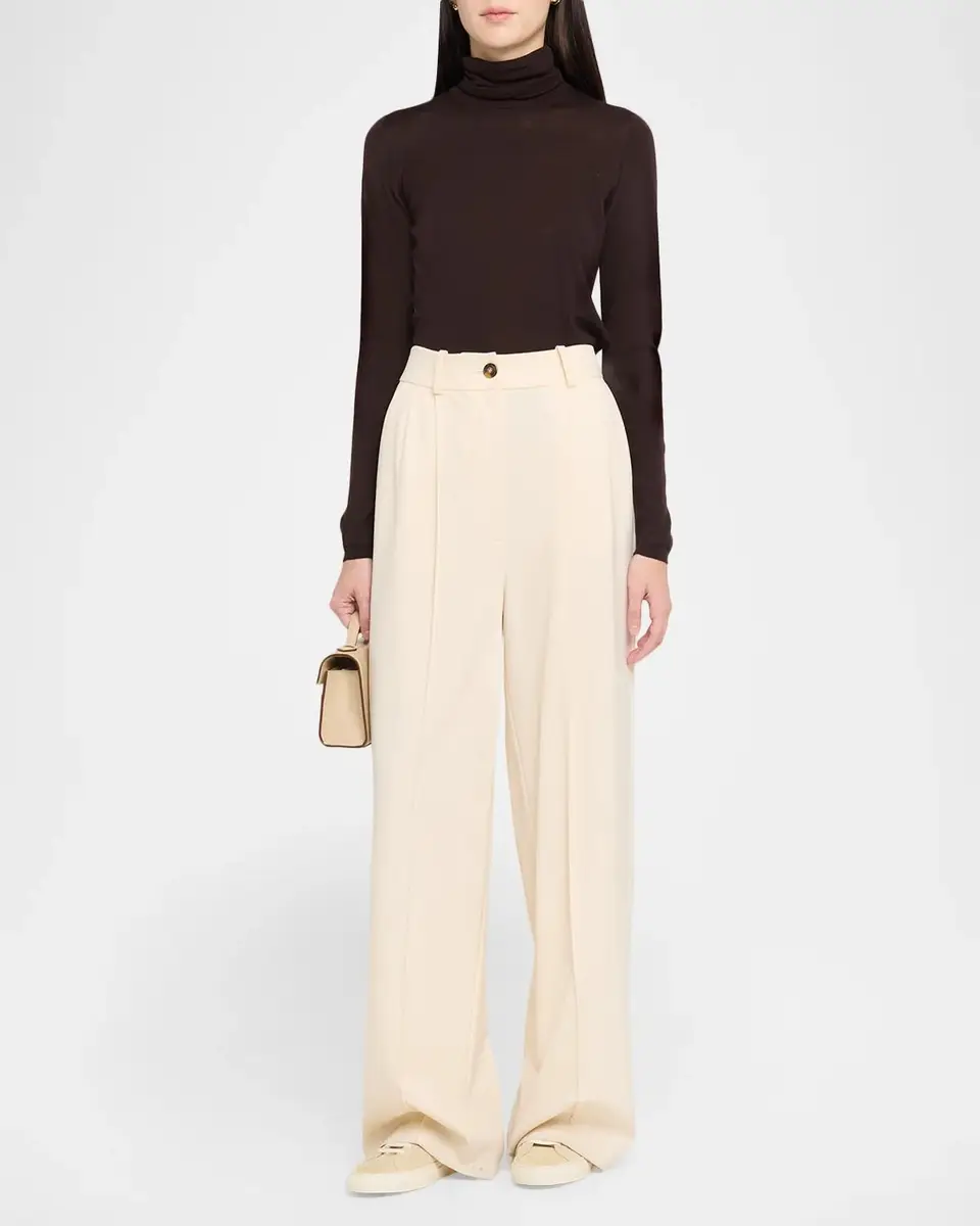 Max Mara Turtleneck Wool Long-Sleeve Sweater | Thumbnail 2 Max Mara Turtleneck Wool Long-Sleeve Sweater | Thumbnail 2
