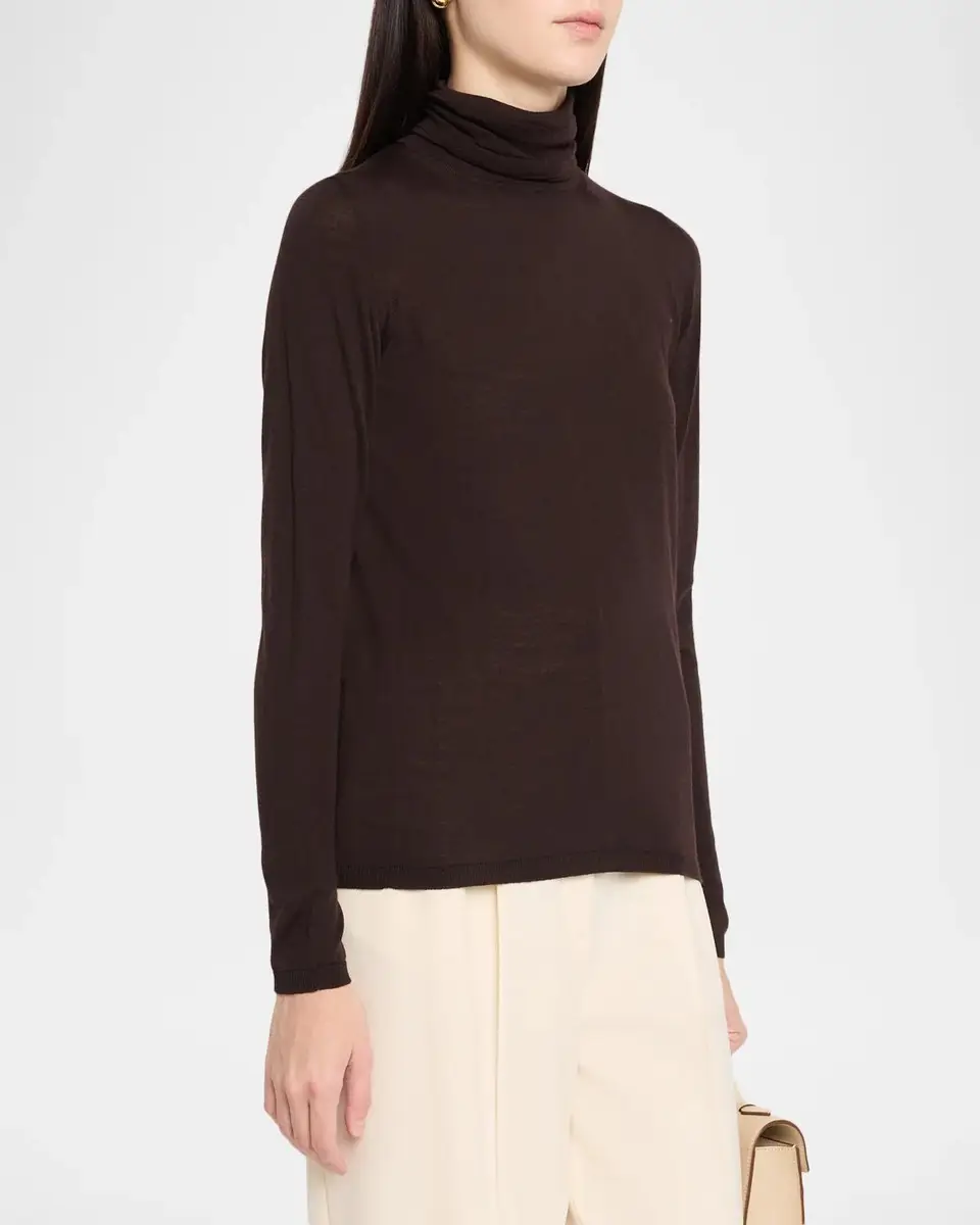Max Mara Turtleneck Wool Long-Sleeve Sweater | Thumbnail 4 Max Mara Turtleneck Wool Long-Sleeve Sweater | Thumbnail 4