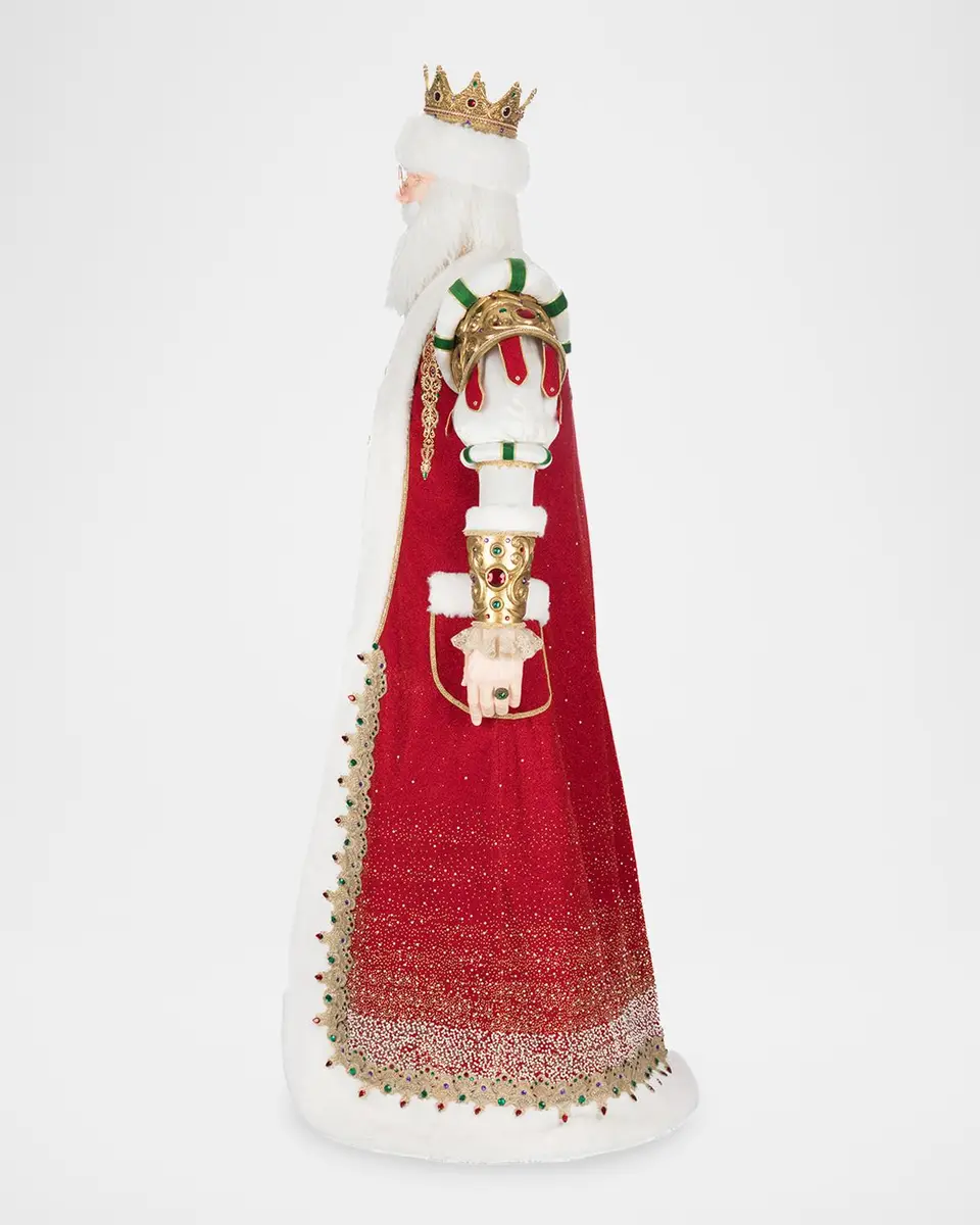 Katherine 's Collection Royal Christmas Ball King Christian Claus Life | Thumbnail 3