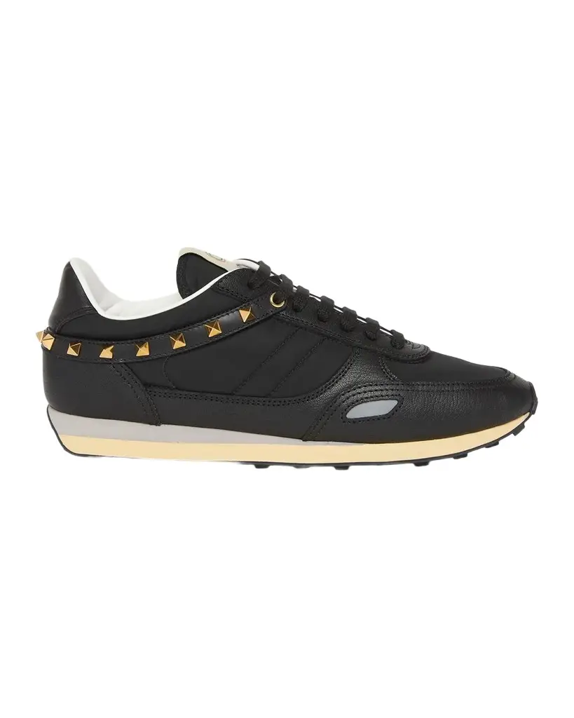Valentino Garavani Men's Stud Up Low-Top Sneakers | Image 1 Valentino Garavani Men's Stud Up Low-Top Sneakers | Image 1