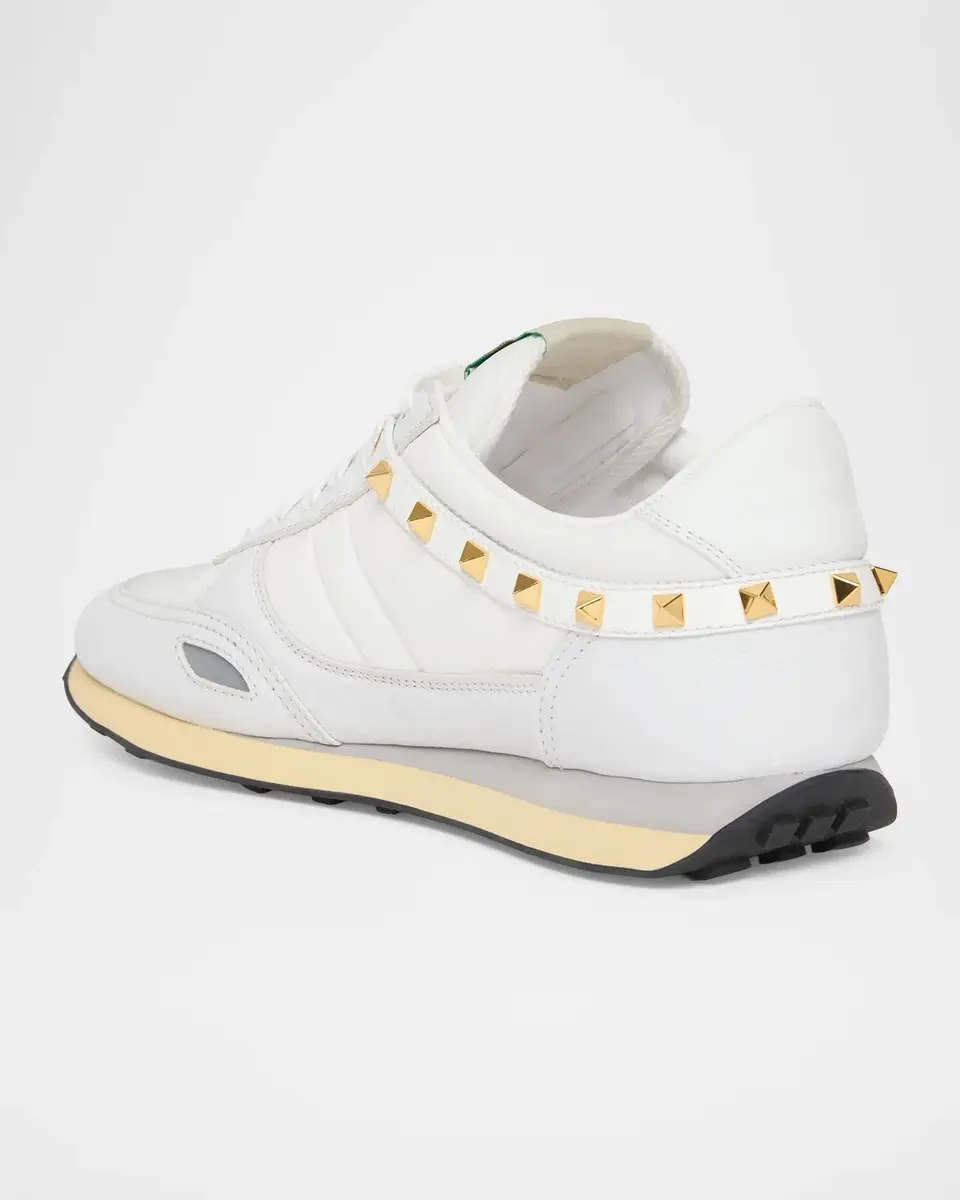 Valentino Garavani Men's Stud Up Low-Top Sneakers | Thumbnail 4