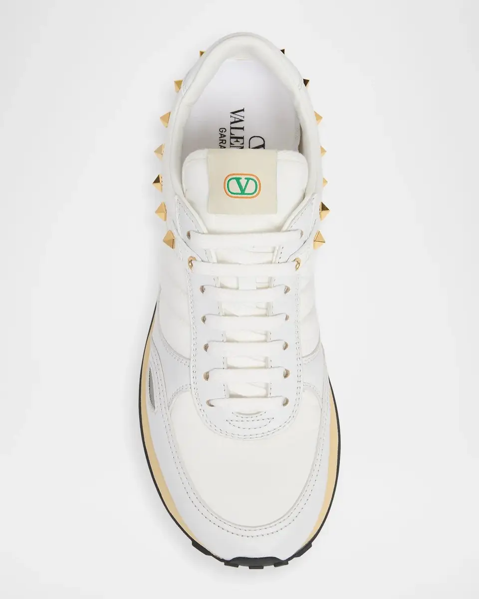 Valentino Garavani Men's Stud Up Low-Top Sneakers | Thumbnail 5