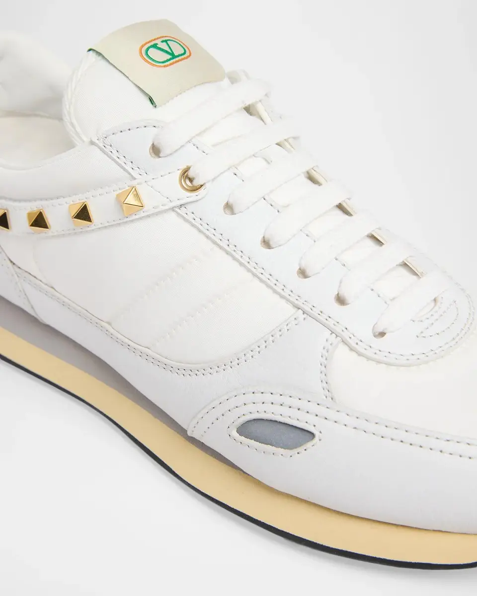 Valentino Garavani Men's Stud Up Low-Top Sneakers | Thumbnail 6