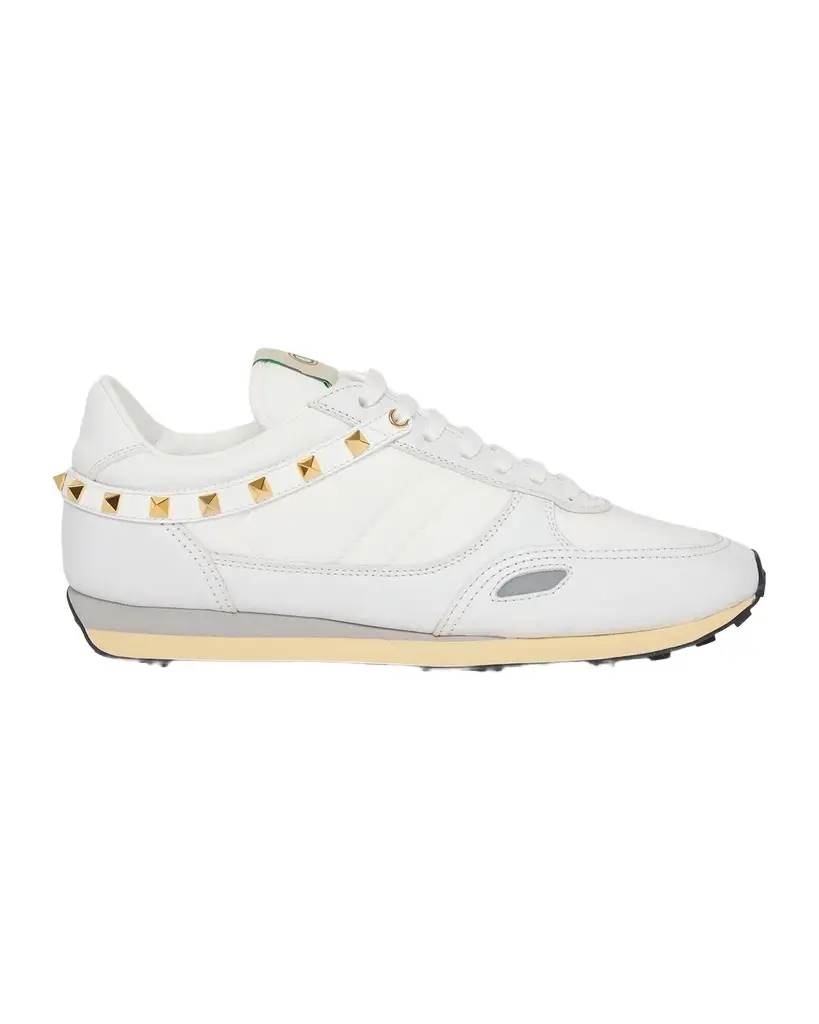 Valentino Garavani Men's Stud Up Low-Top Sneakers | Image 1 Valentino Garavani Men's Stud Up Low-Top Sneakers | Image 1