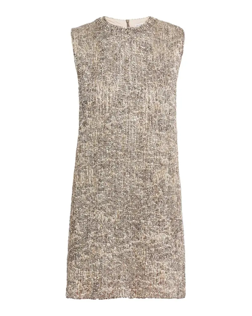 Couture Metallic Mohair Dress Couture Metallic Mohair Dress