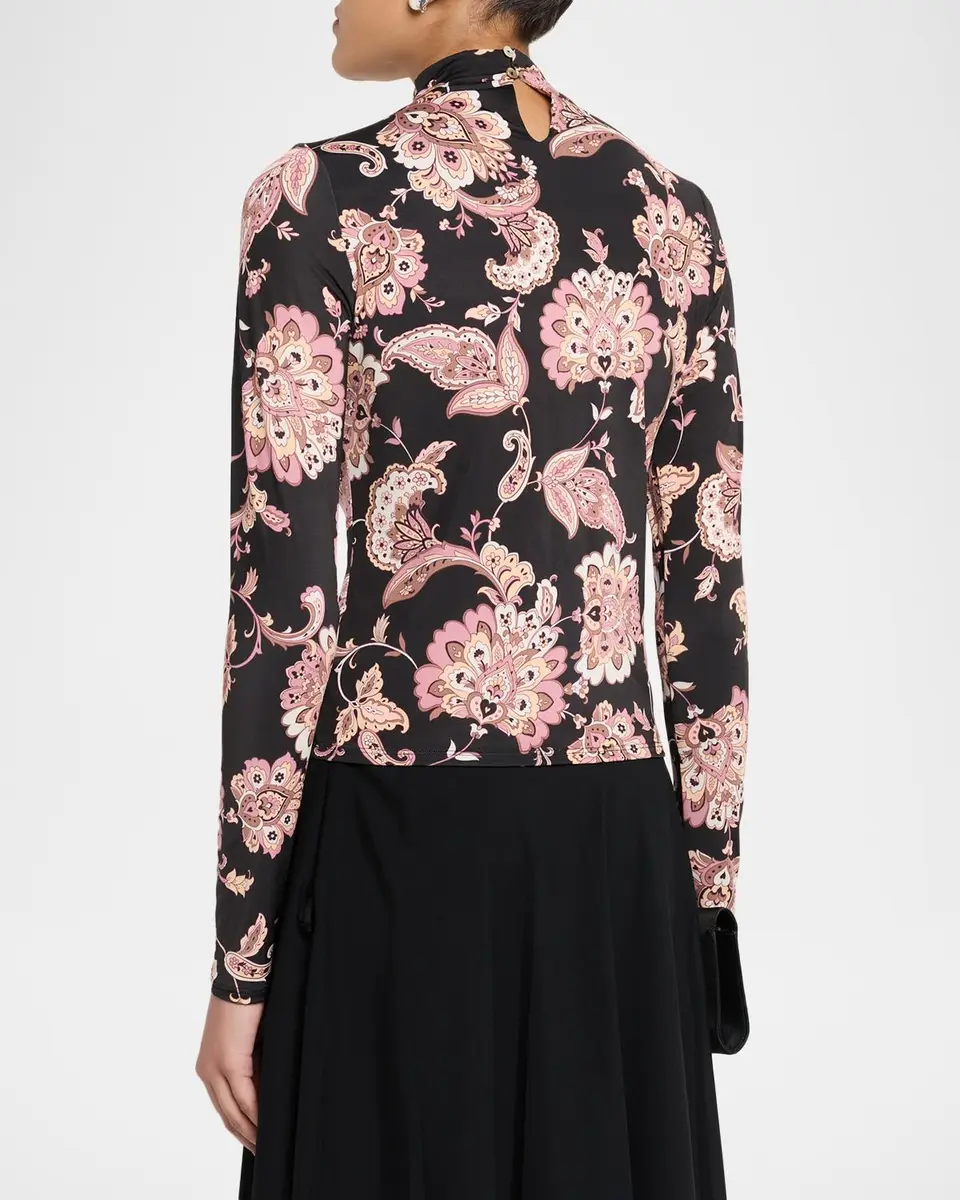 Misa Los Angeles Emman Mock-Neck Top | Thumbnail 3 Misa Los Angeles Emman Mock-Neck Top | Thumbnail 3