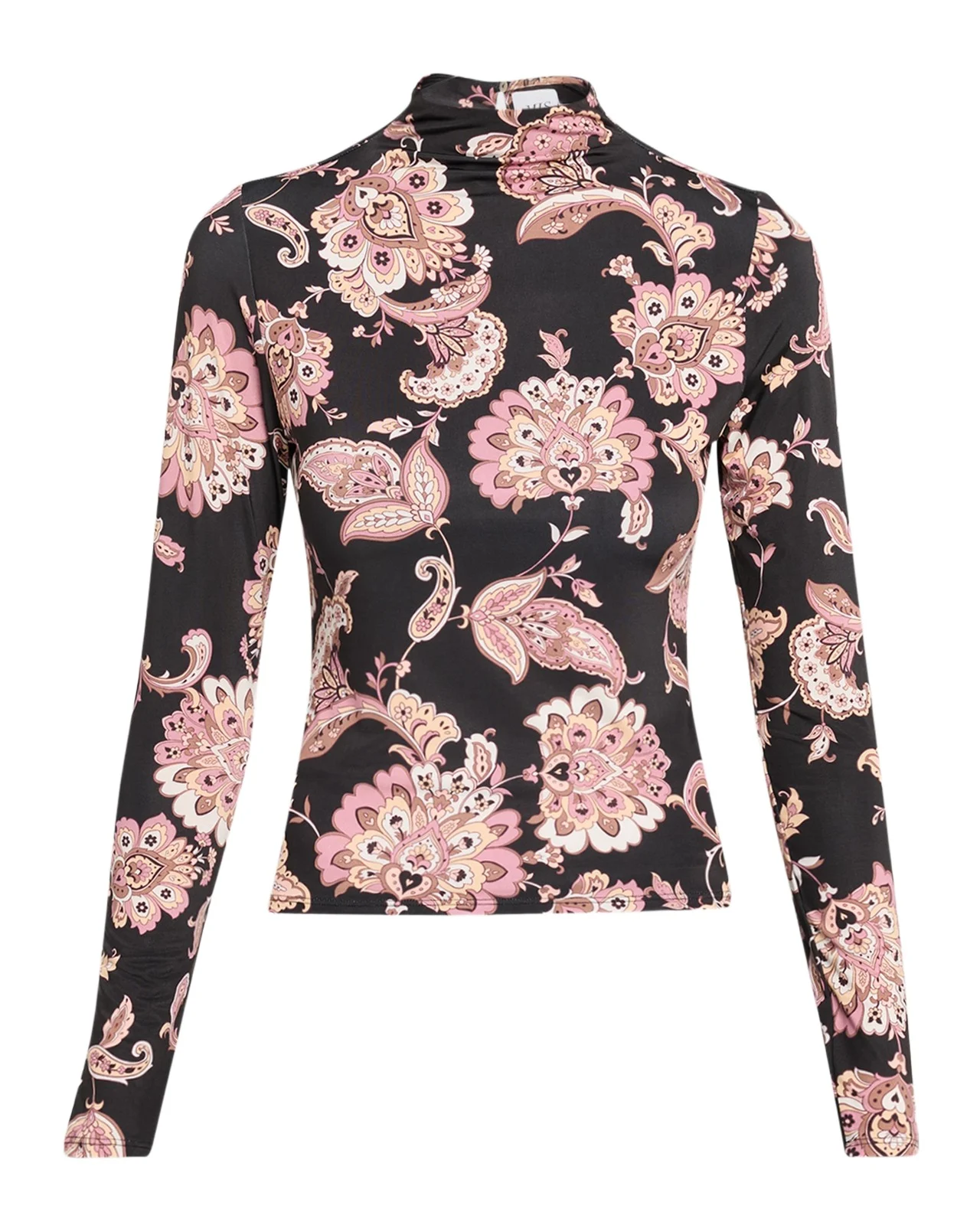 Emman Mock-Neck Top Emman Mock-Neck Top